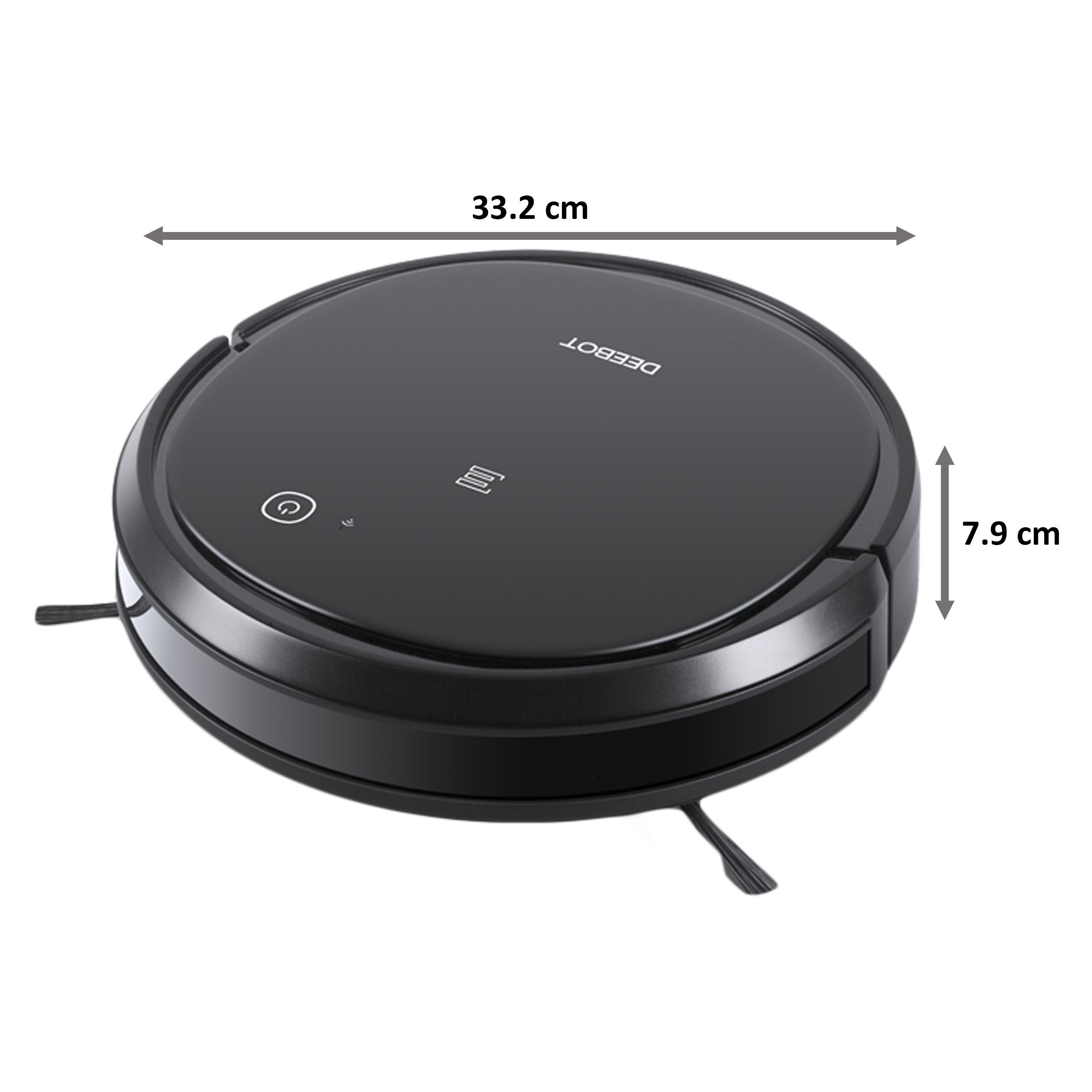 ECOVACS Deebot 25 Watts Robotic Vacuum Cleaner (520 ml, DEEBOT500, Black) ECOVACS Deebot 25 Watts Robotic Vacuum Cleaner (520 ml, DEEBOT500, Black)_2