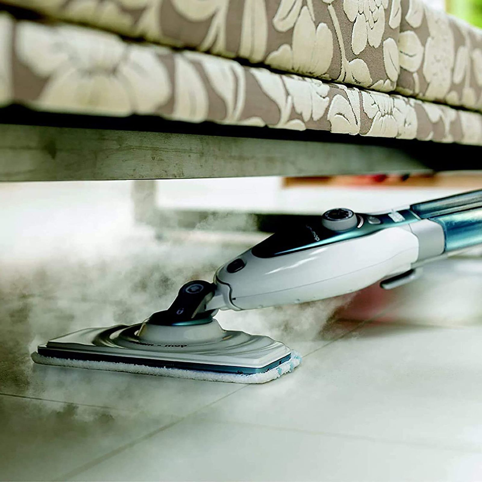 BLACK+DECKER 1600 Watts Steam Mop (0.46 Litres Tank, FSM1620-B1, White) BLACK+DECKER 1600 Watts Steam Mop (0.46 Litres Tank, FSM1620-B1, White)_7