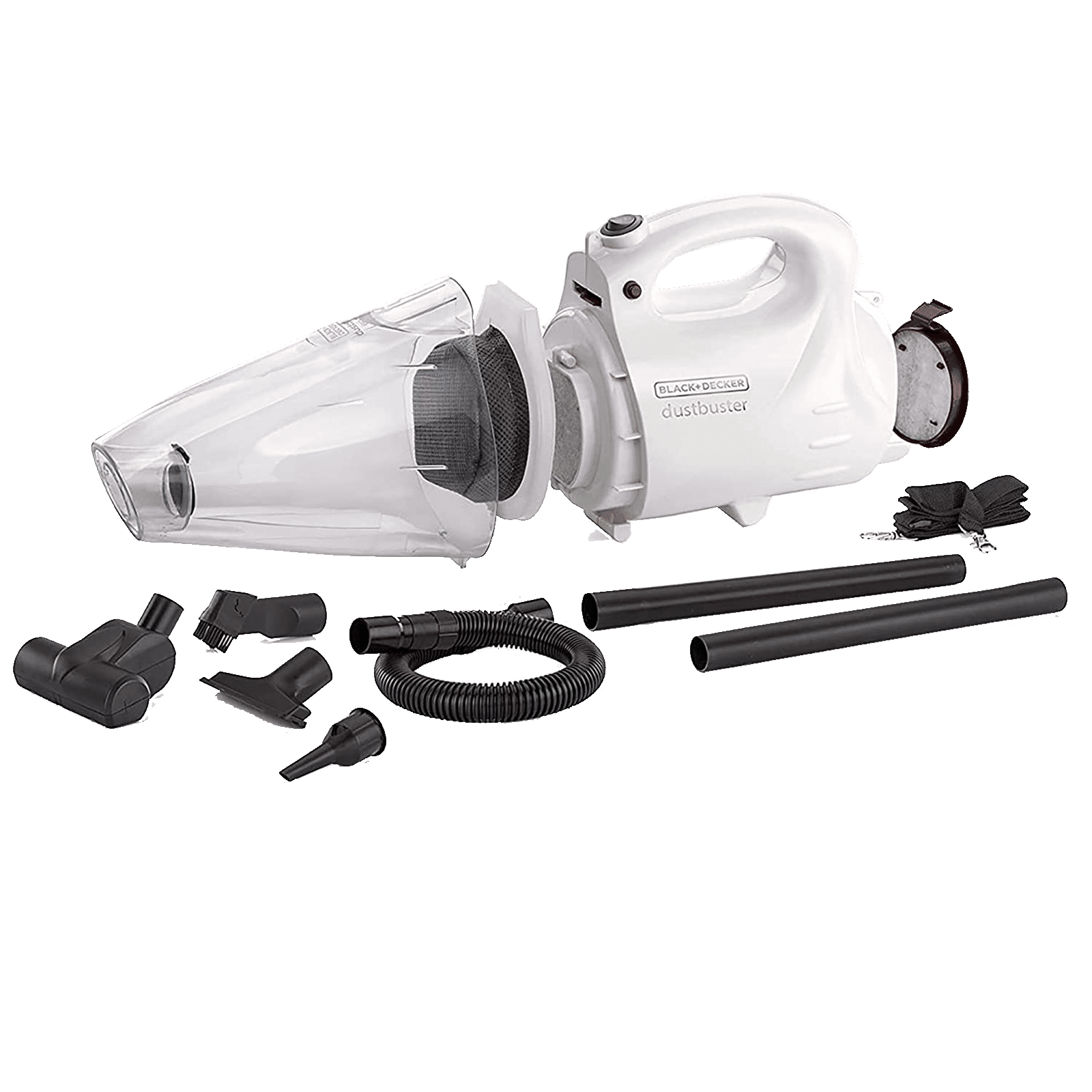 BLACK+DECKER Dustbuster 800 Watts Handheld Vacuum Cleaner (VH802-IN, White) BLACK+DECKER Dustbuster 800 Watts Handheld Vacuum Cleaner (VH802-IN, White)_1
