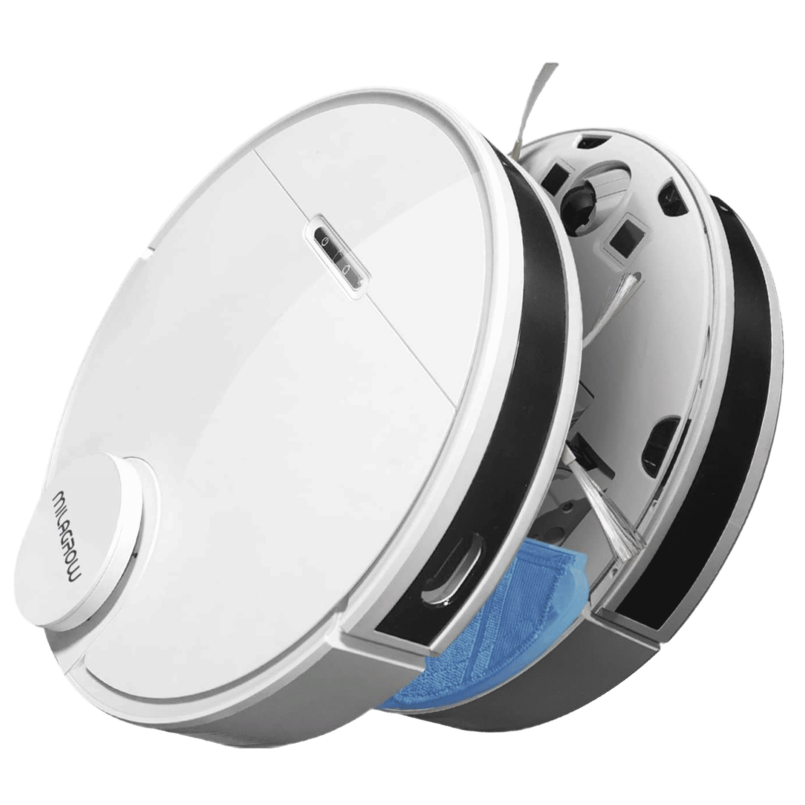 Milagrow iMap 10 50 Watts Robotic Vacuum Cleaner (0.55 Litres Tank, White) Milagrow iMap 10 50 Watts Robotic Vacuum Cleaner (0.55 Litres Tank, White)_1