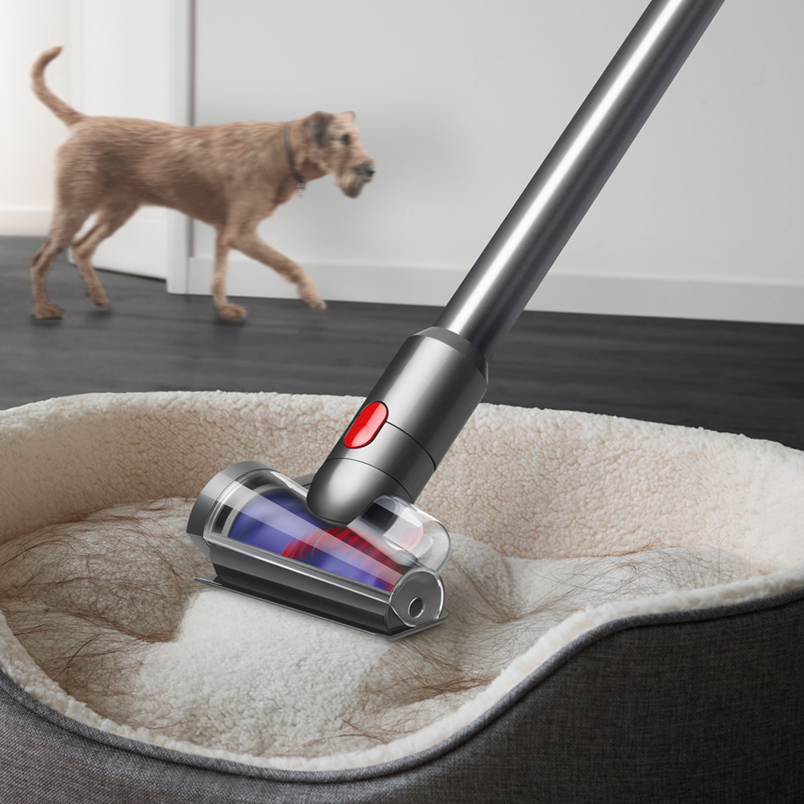 dyson V12 Detect Slim 150W Cordless Wet & Dry Vacuum Cleaner with 11 Cyclones Technology (LCD Screen, Yellow & Nickel)_5