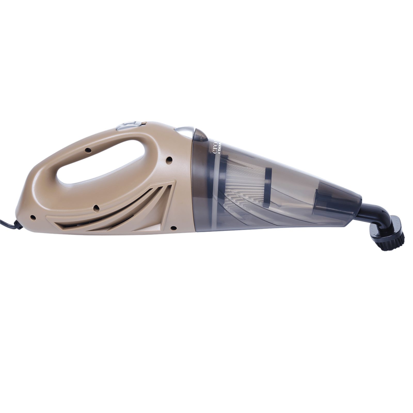 Croma 106W Car Vacuum Cleaner with Bagless Dust Tank (Strong Suction, Brown)_5