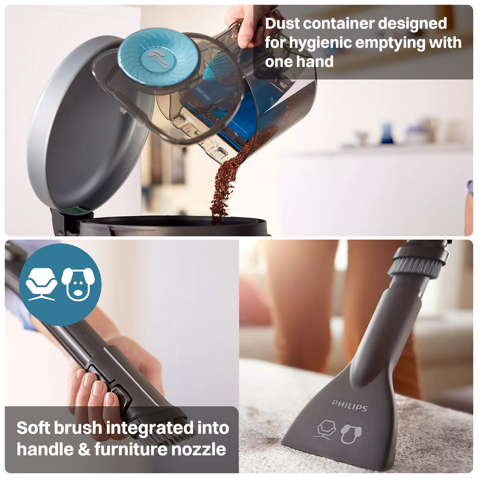 PHILIPS 5000 Series 1900W Cordless Dry Vacuum Cleaner with PowerCyclone 7 Technology (TriActive Nozzle, Magic Purple)_18