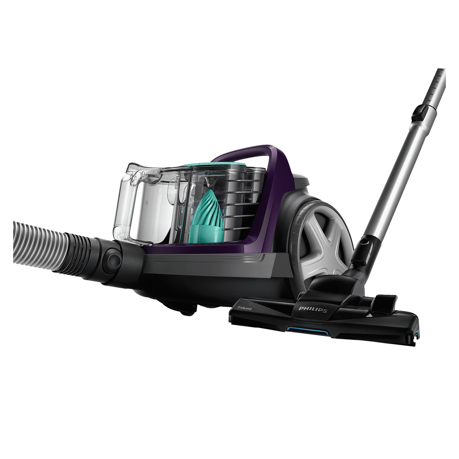 PHILIPS 5000 Series 1900W Cordless Dry Vacuum Cleaner with PowerCyclone 7 Technology (TriActive Nozzle, Magic Purple)_6