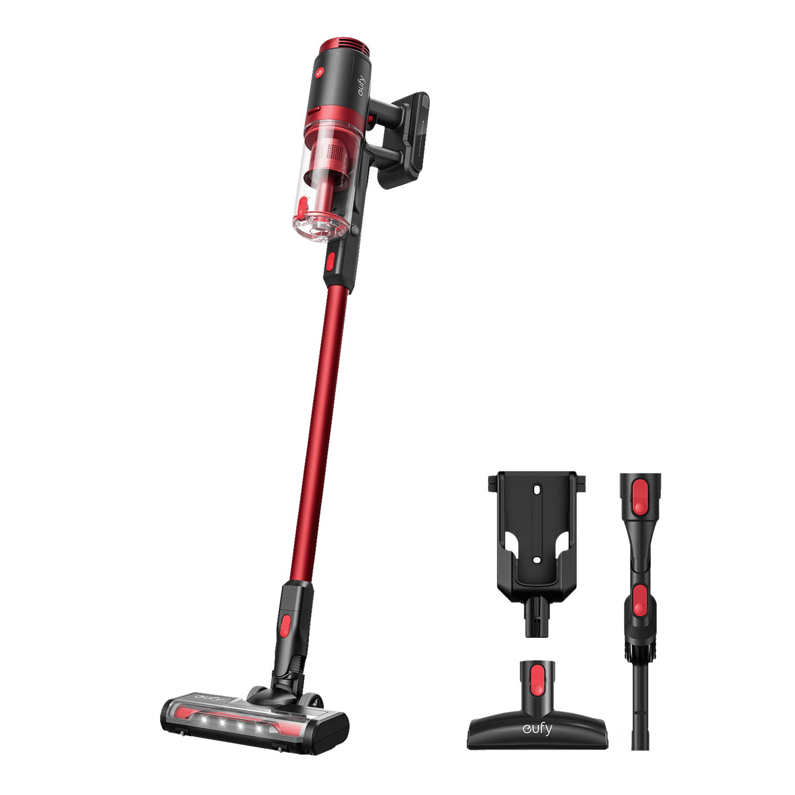 eufy HomeVac S11 Lite 215 Watts Dry Vacuum Cleaner (0.65 Litres, T2503, Red) eufy HomeVac S11 Lite 215 Watts Dry Vacuum Cleaner (0.65 Litres, T2503, Red)_1