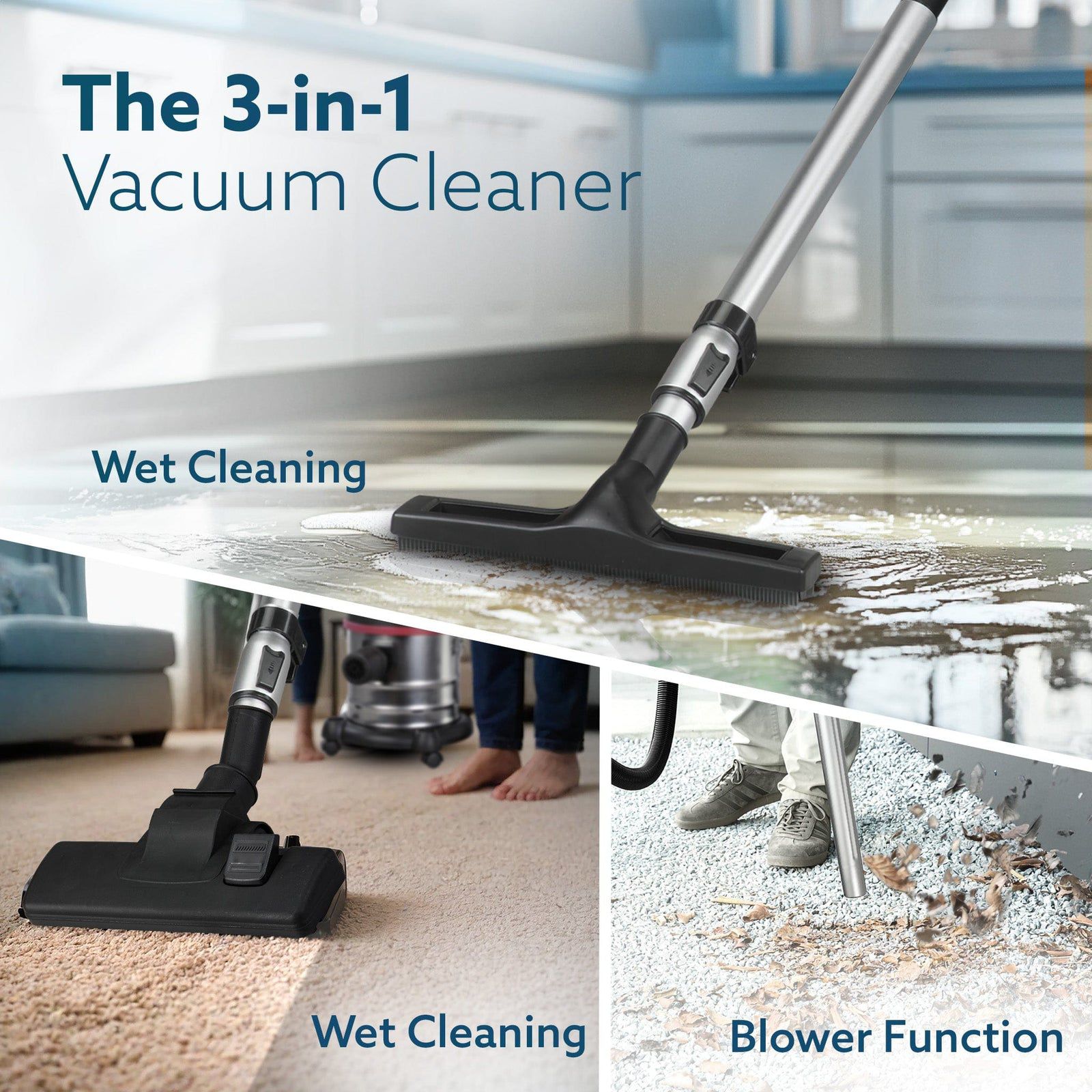 AGARO Ace 1600W Wet & Dry Vacuum Cleaner with Blower Function (2-in-1, Black) AGARO Ace 1600W Wet & Dry Vacuum Cleaner with Blower Function (2-in-1, Black)_7