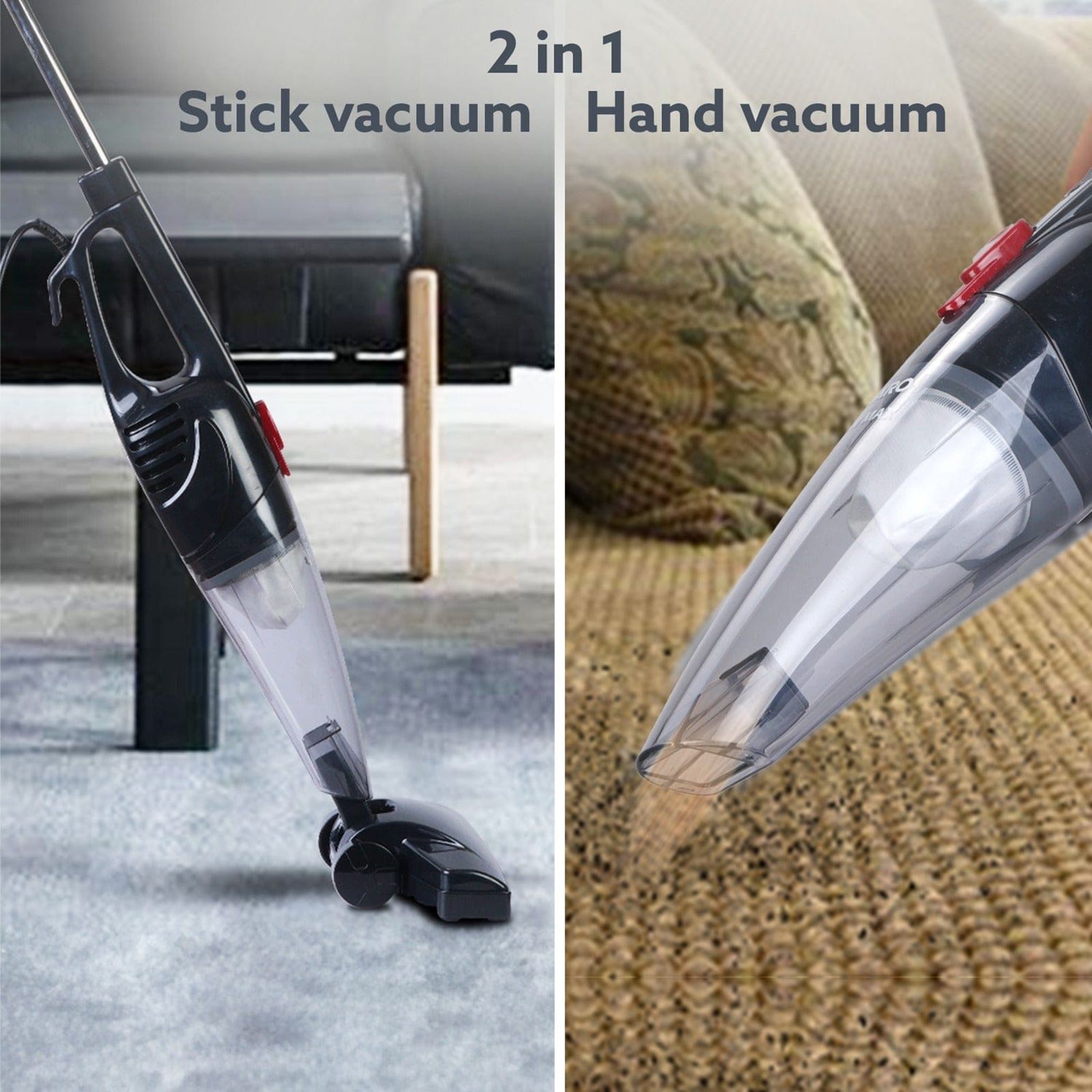 AGARO Regal Plus 800W Dry Vacuum Cleaner with 2-in-1 (Hassle Free Cleaning, Transparent) AGARO Regal Plus 800W Dry Vacuum Cleaner with 2-in-1 (Hassle Free Cleaning, Transparent)_9