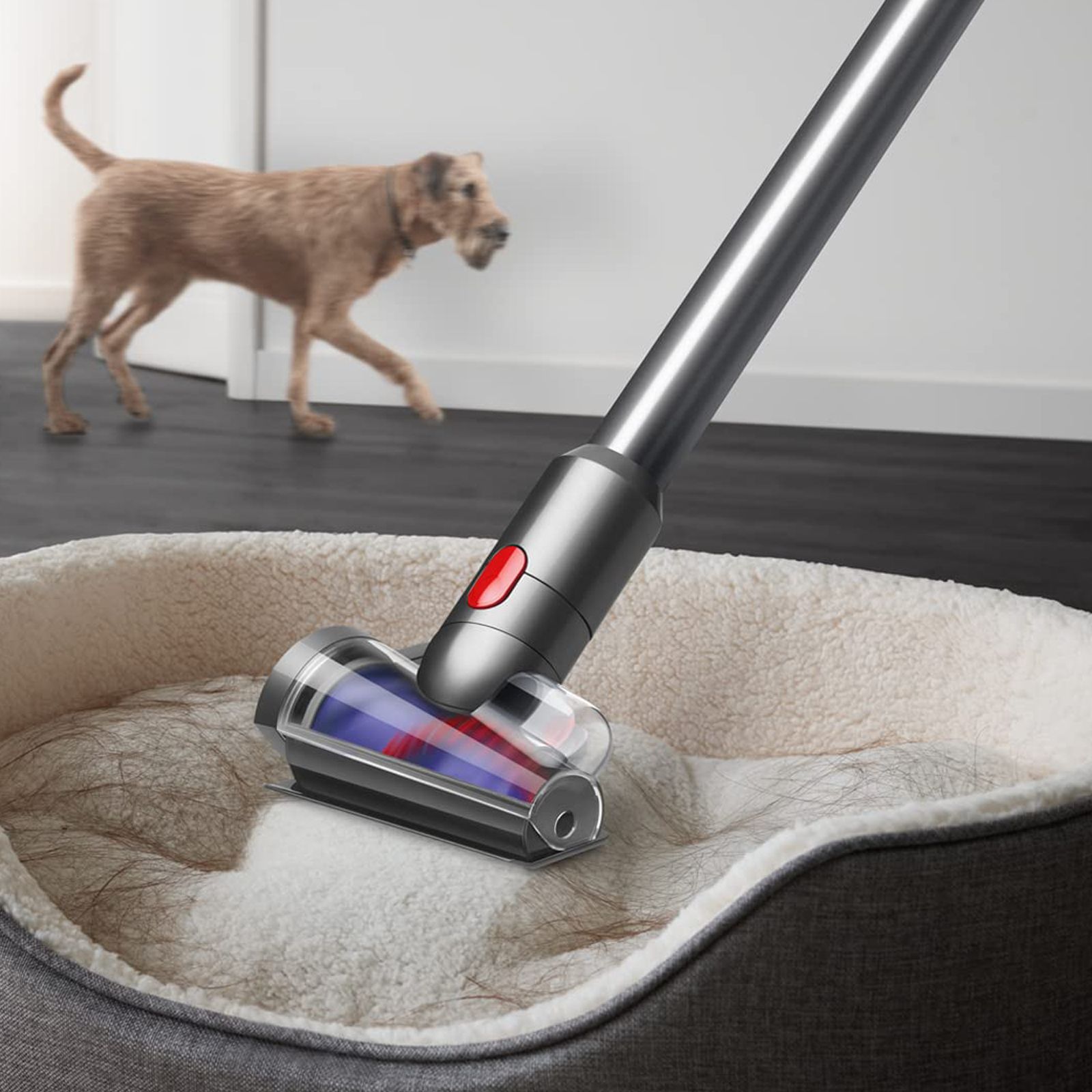 dyson V15 Detect 240W Cordless Dry Vacuum Cleaner with Anti-tangle Technology (LCD Screen, Yellow & Nickel)_8