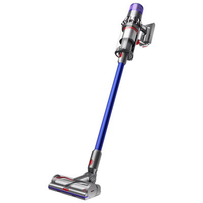 dyson V11 Absolute 185W Cordless Dry Vacuum Cleaner with De-tangling Technology (Swappable Battery, Nickel & Blue)
