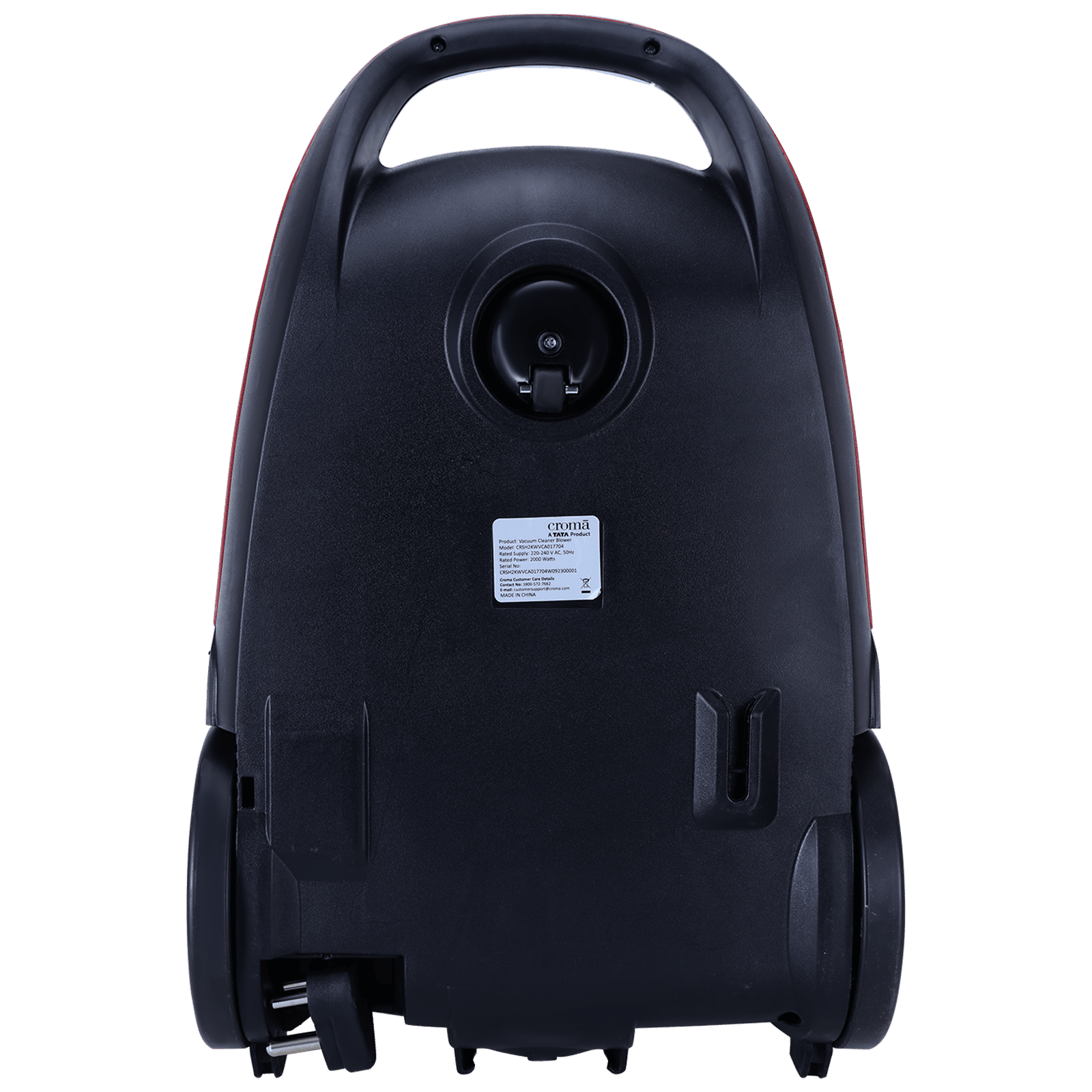 Croma 2000 W Dry Vacuum Cleaner with Hepa Filter (Bagged Dust Collection, Grey)_6