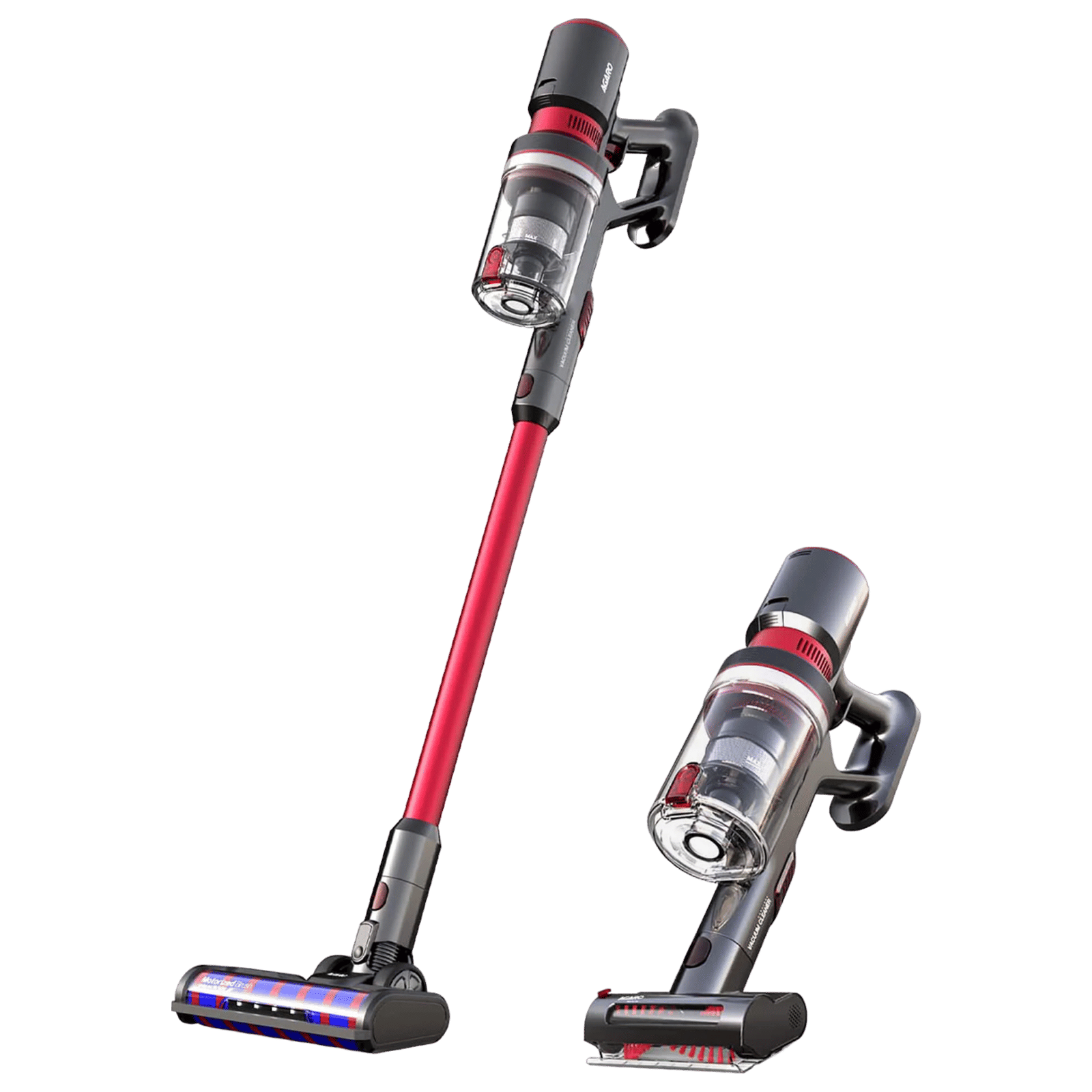 AGARO Supreme 400W Cordless Dry Vacuum Cleaner with DC Motor (3 Adjustable Suction Modes, Red) AGARO Supreme 400W Cordless Dry Vacuum Cleaner with DC Motor (3 Adjustable Suction Modes, Red)_1
