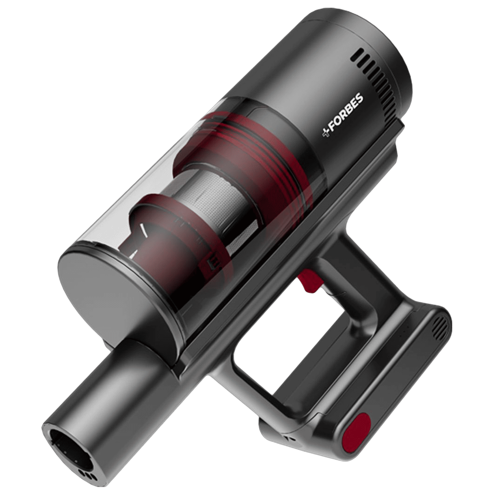 EUREKA FORBES ZeroBend Z15 450W Cordless Dry Vacuum Cleaner with Cyclonic Technology (3-in-1 Motorised Floor Brush, Red & Dark Grey)_2