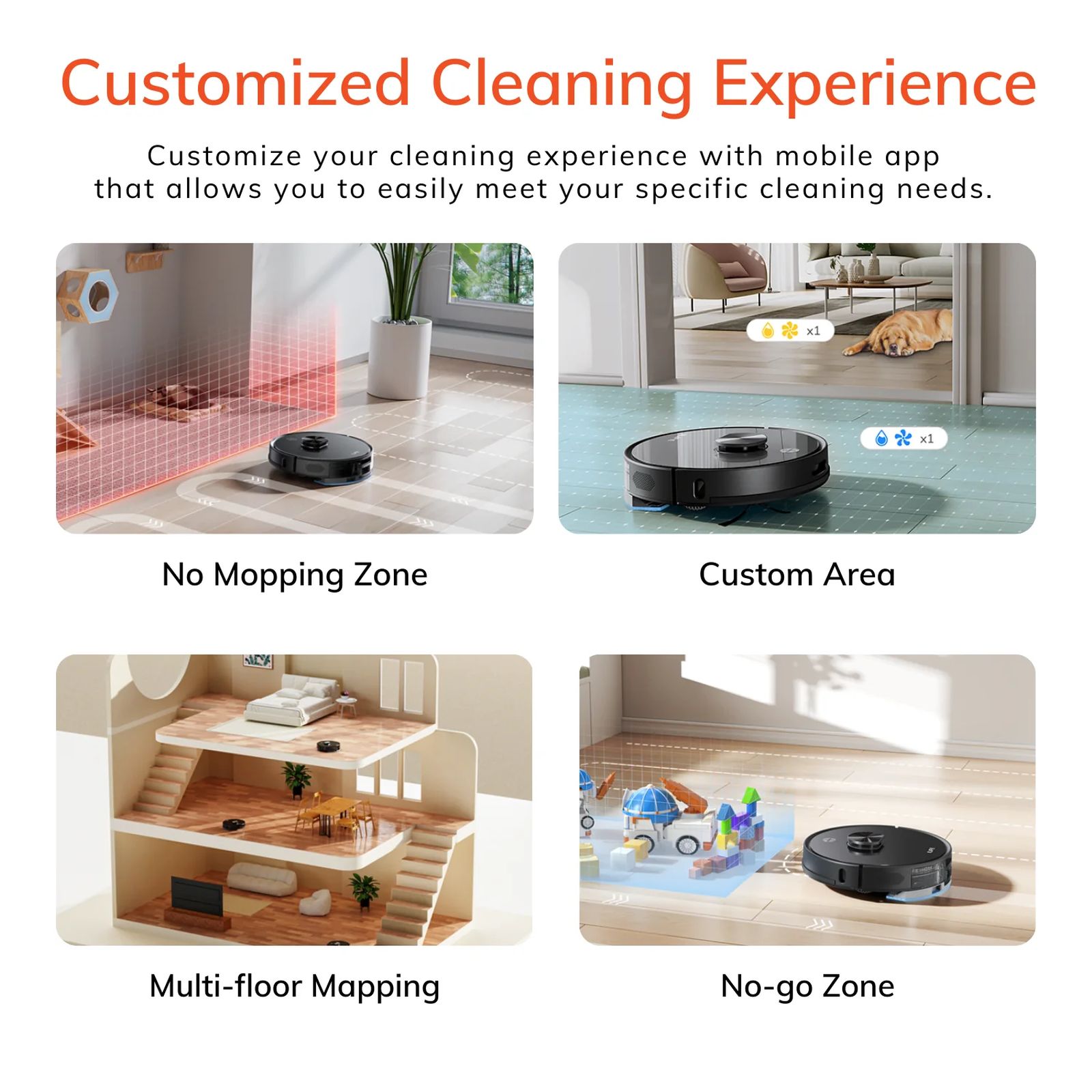 ILIFE A20 Robotic Vacuum Cleaner & Mop with Wi-Fi Connectivity (Alexa & Google Assistant, Black) ILIFE A20 Robotic Vacuum Cleaner & Mop with Wi-Fi Connectivity (Alexa & Google Assistant, Black)_7