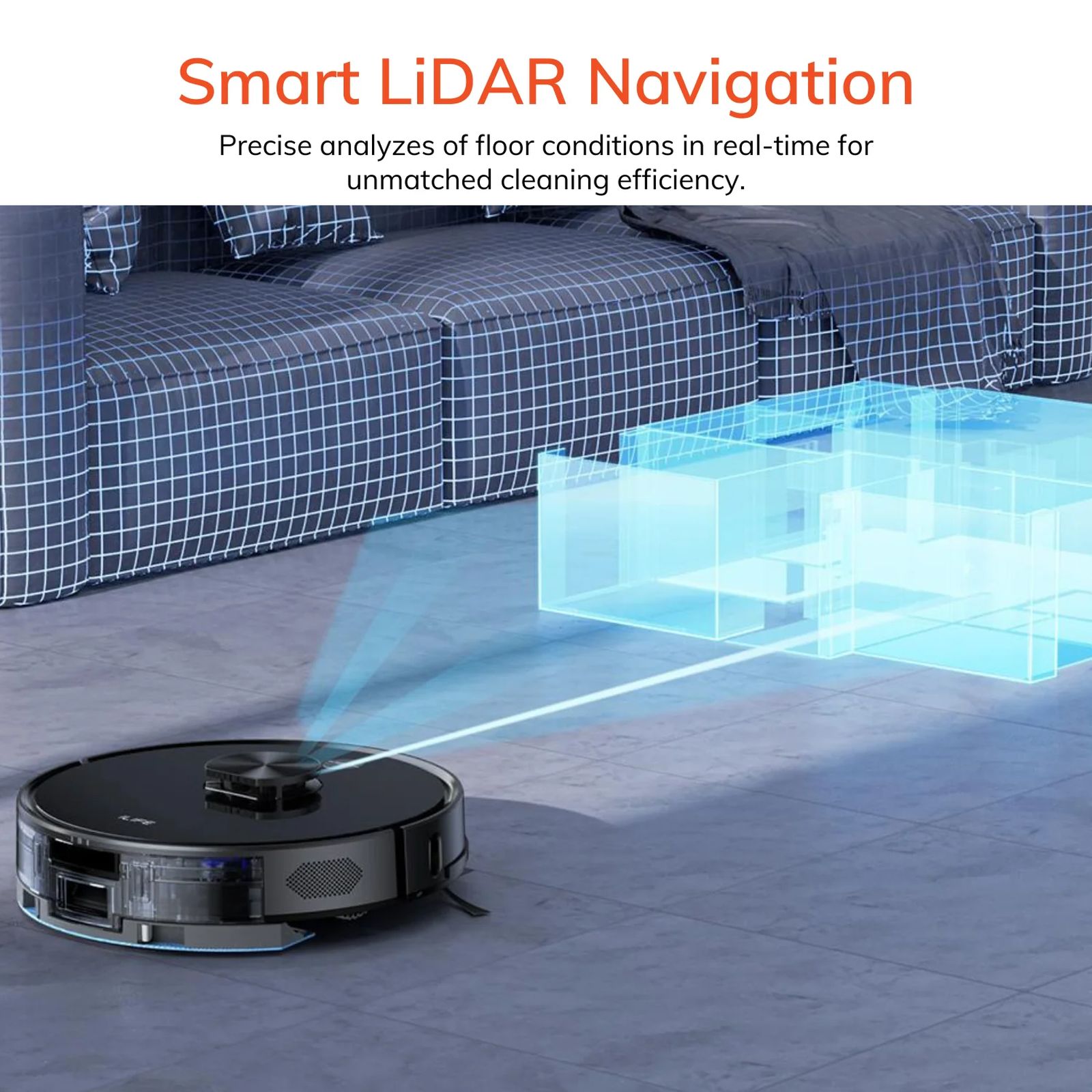 ILIFE A20 Robotic Vacuum Cleaner & Mop with Wi-Fi Connectivity (Alexa & Google Assistant, Black) ILIFE A20 Robotic Vacuum Cleaner & Mop with Wi-Fi Connectivity (Alexa & Google Assistant, Black)_3
