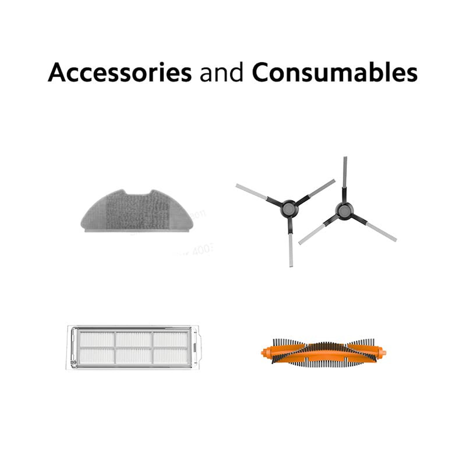Xiaomi 2 Pro Robotic Vacuum Cleaner & Mop with Wi-Fi Connectivity (Alexa & Google Assistant, Black) Xiaomi 2 Pro Robotic Vacuum Cleaner & Mop with Wi-Fi Connectivity (Alexa & Google Assistant, Black)_5