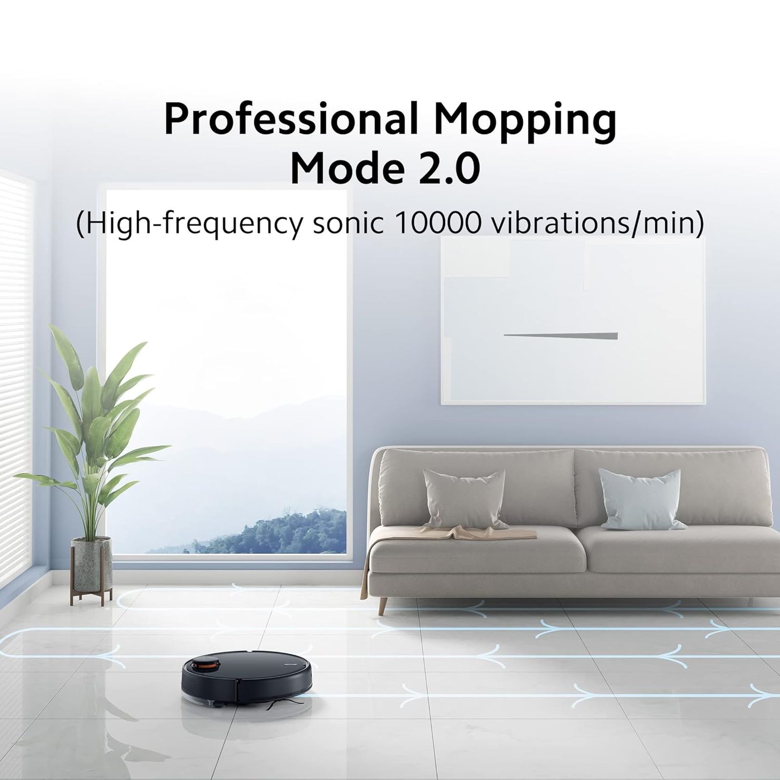 Xiaomi 2 Pro Robotic Vacuum Cleaner & Mop with Wi-Fi Connectivity (Alexa & Google Assistant, Black) Xiaomi 2 Pro Robotic Vacuum Cleaner & Mop with Wi-Fi Connectivity (Alexa & Google Assistant, Black)_9
