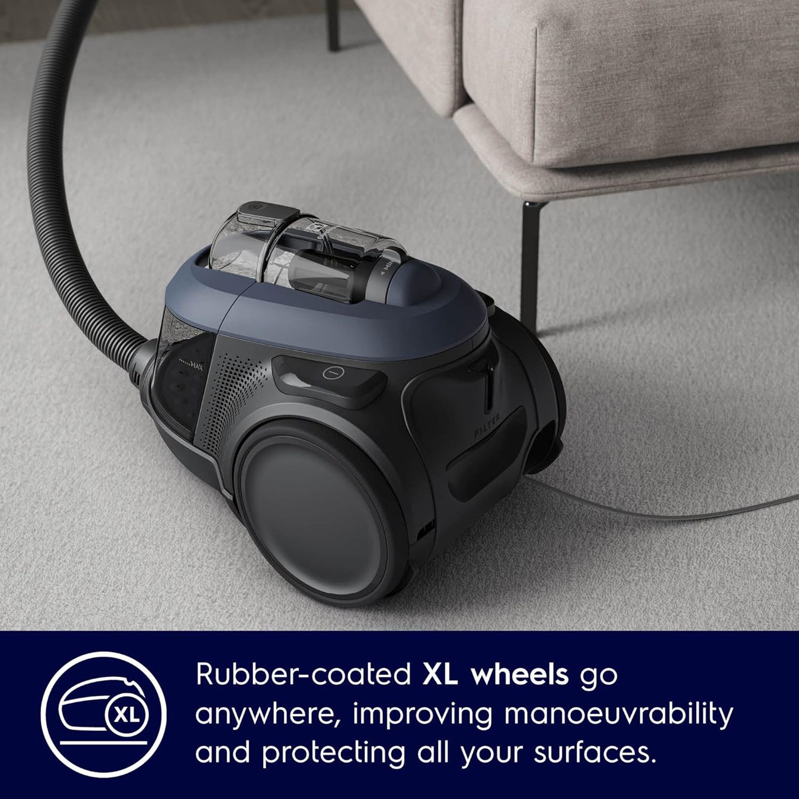 Electrolux UltimateHome 700 2000 W Dry Vacuum Cleaner with Washable Hygiene Filter 12 (6-Step Filtration System, Denim Blue) Electrolux UltimateHome 700 2000 W Dry Vacuum Cleaner with Washable Hygiene Filter 12 (6-Step Filtration System, Denim Blue)_10
