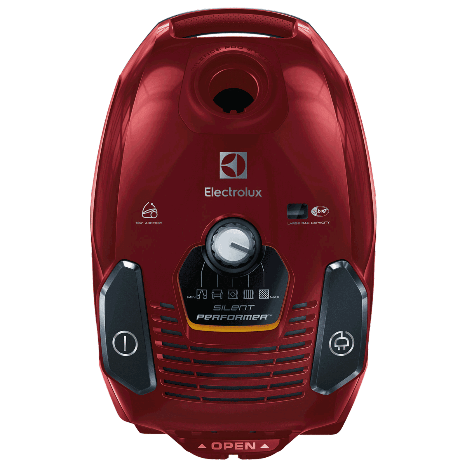 Electrolux Silent Performer 2000 W Dry Vacuum Cleaner with Washable Hygiene Filter 12 (360 Degree Motion Technology, Chilli Red) Electrolux Silent Performer 2000 W Dry Vacuum Cleaner with Washable Hygiene Filter 12 (360 Degree Motion Technology, Chilli Red)_2