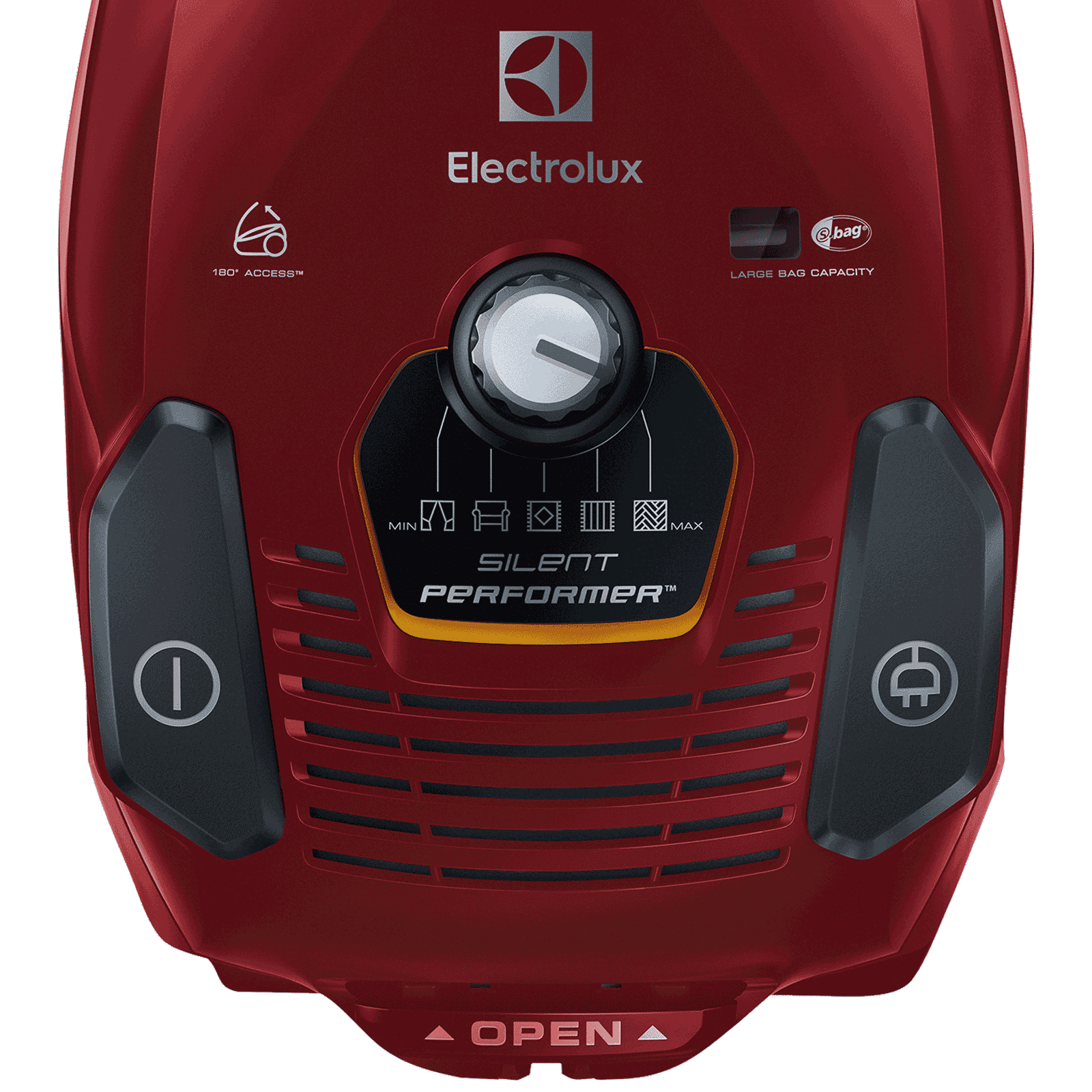 Electrolux Silent Performer 2000 W Dry Vacuum Cleaner with Washable Hygiene Filter 12 (360 Degree Motion Technology, Chilli Red) Electrolux Silent Performer 2000 W Dry Vacuum Cleaner with Washable Hygiene Filter 12 (360 Degree Motion Technology, Chilli Red)_3