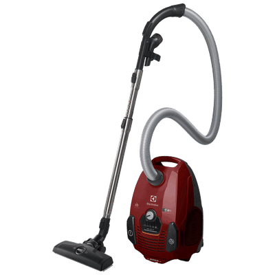 Electrolux Silent Performer 2000 W Dry Vacuum Cleaner with Washable Hygiene Filter 12 (360 Degree Motion Technology, Chilli Red)