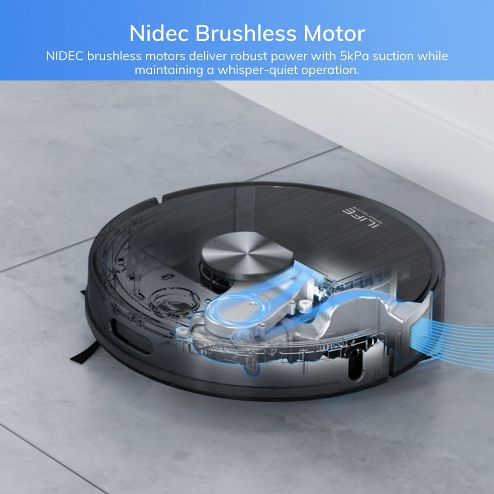 ILIFE T20s Robotic Vacuum Cleaner & Mop with Auto Recharging Station (5200 mAh Battery, Space Gray)_11