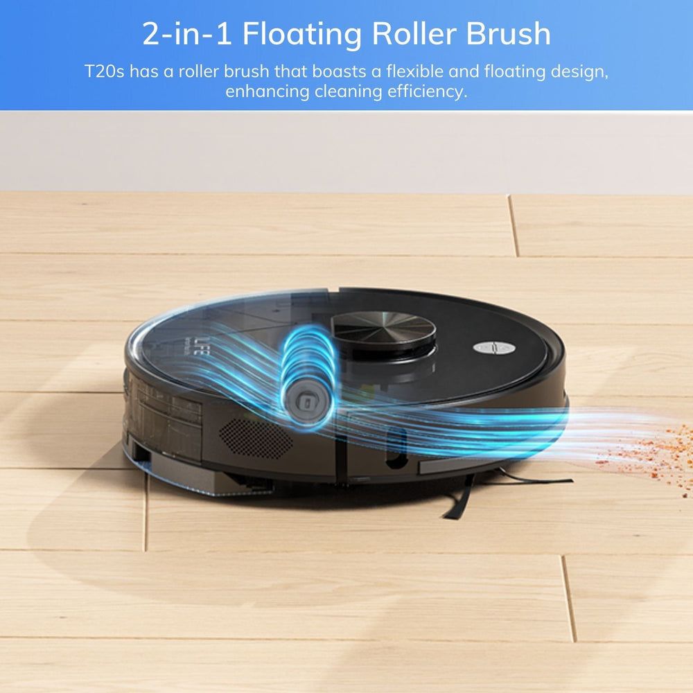 ILIFE T20s Robotic Vacuum Cleaner & Mop with Auto Recharging Station (5200 mAh Battery, Space Gray)_17