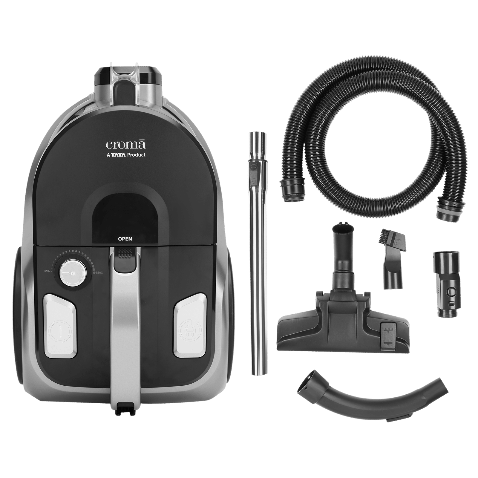 Croma 1600W Dry Vacuum Cleaner with AutoCord Winder (2025 model,High Efficiency Cyclone System, Grey)_13