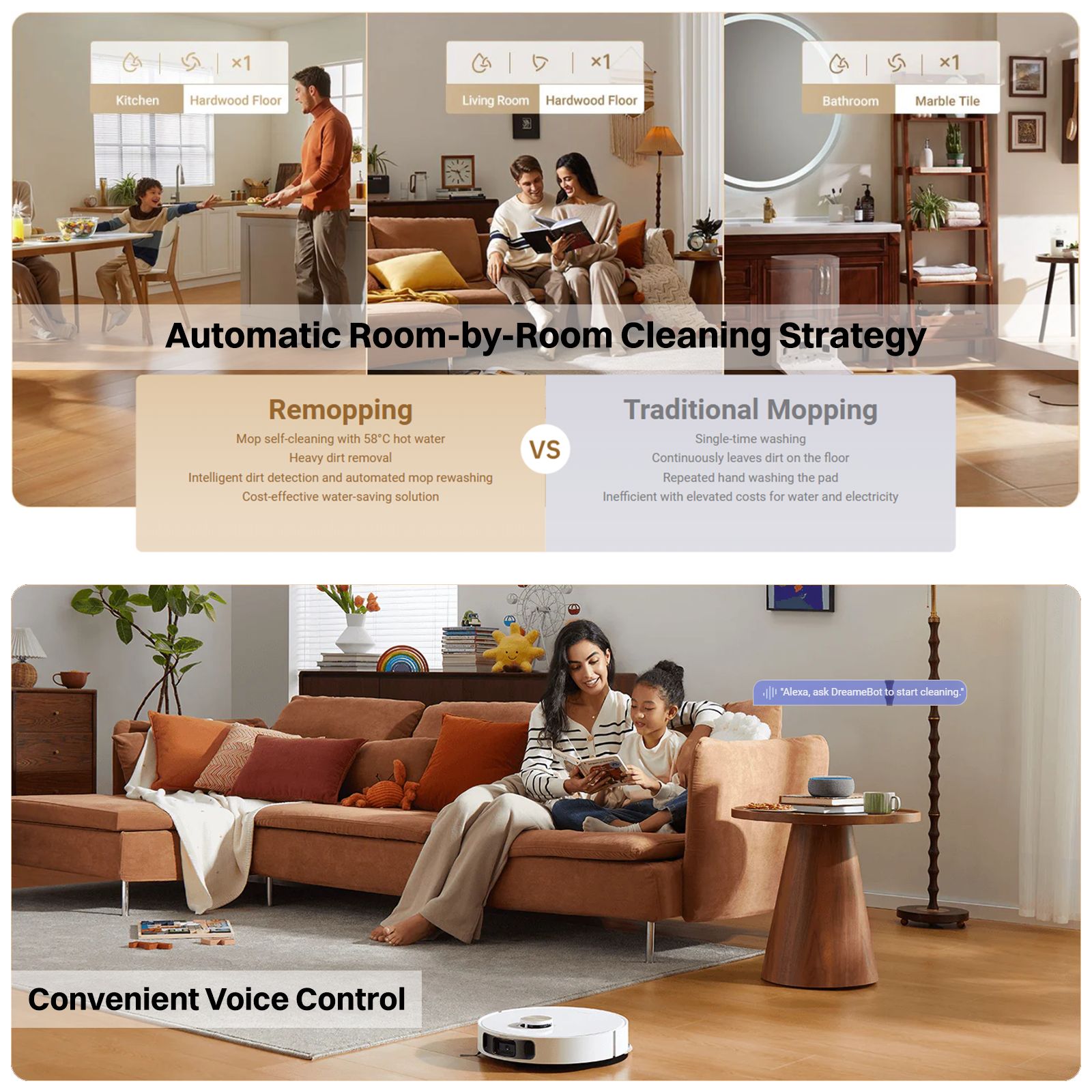 DREAME L10s Pro Ultra Robotic Vacuum Cleaner & Mop with Self Emptying (MopExtend Technology, White) DREAME L10s Pro Ultra Robotic Vacuum Cleaner & Mop with Self Emptying (MopExtend Technology, White)_20