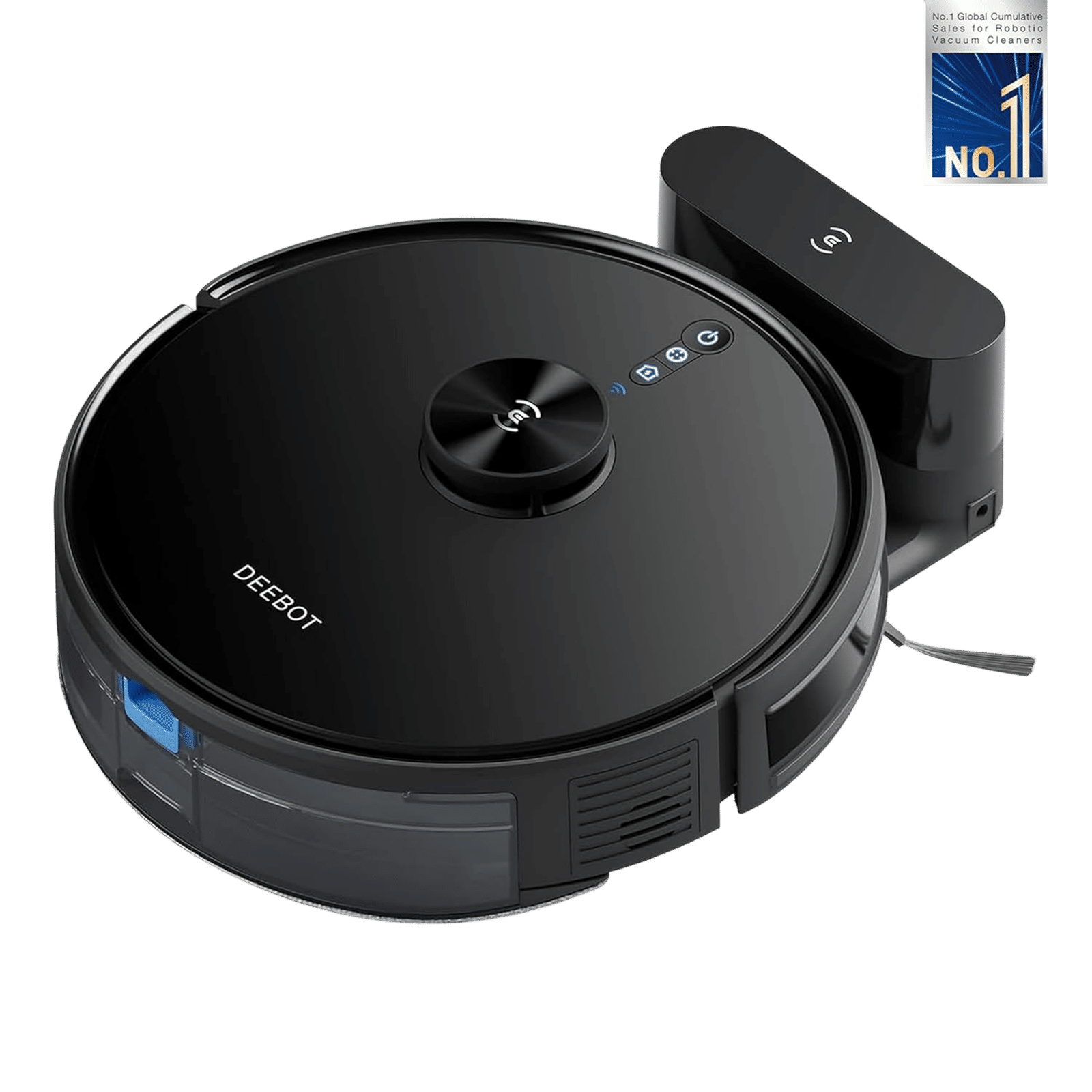 ECOVACS Deebot Y1 Pro Robotic Vacuum Cleaner & Mop with Wi-Fi Connectivity (5200 mAh Battery, Black)_2