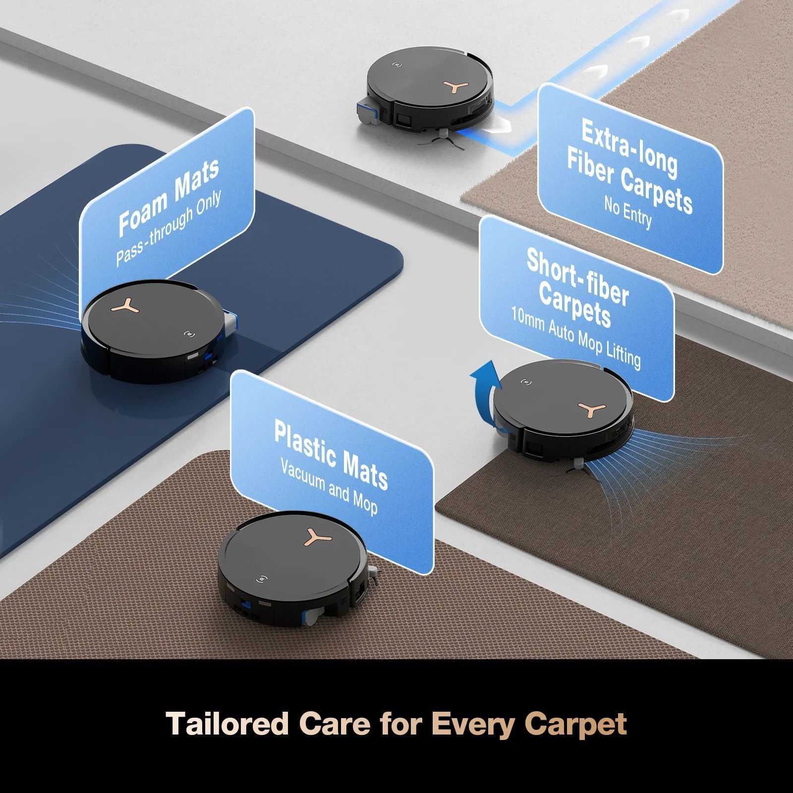 ECOVACS Deebot X8 Pro Omni Robotic Vaccum Cleaner & Mop with ZeroTangle 2.0 Technology (AIVI 3D 3.0, Black) ECOVACS Deebot X8 Pro Omni Robotic Vaccum Cleaner & Mop with ZeroTangle 2.0 Technology (AIVI 3D 3.0, Black)_8