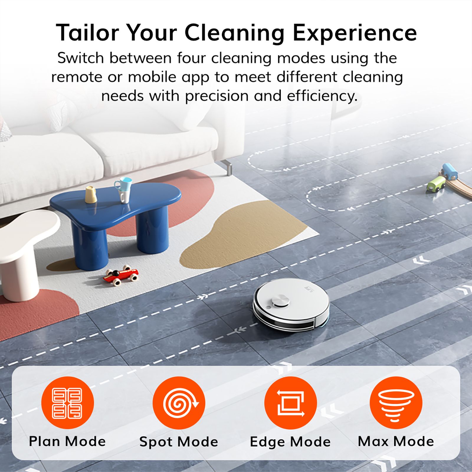 ILIFE A30 Pro Robotic Vacuum Cleaner & Mop with Self-Empty Station (Alexa & Google Assistant, White) ILIFE A30 Pro Robotic Vacuum Cleaner & Mop with Self-Empty Station (Alexa & Google Assistant, White)_11