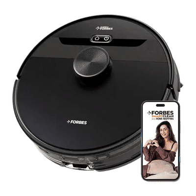 EUREKA FORBES Smartclean Pro S2 Vacuum Cleaner & Mop with Wi-Fi Connectivity (Alexa & Google Assistant Supported, Black)