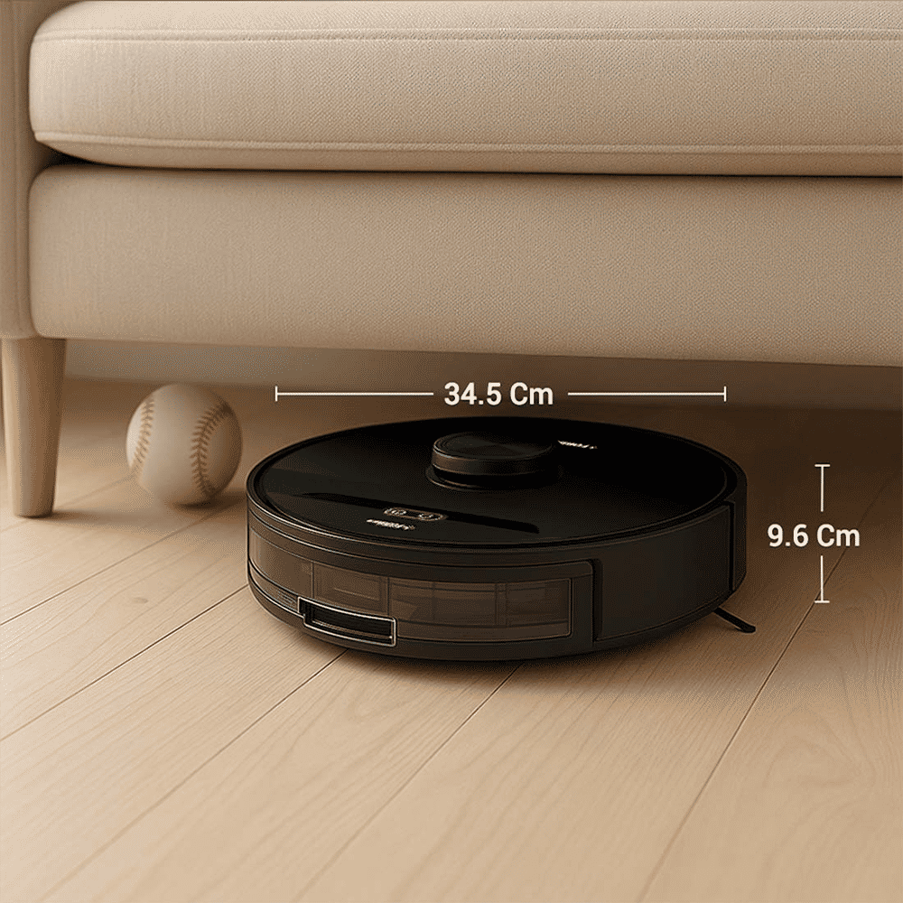 EUREKA FORBES Smartclean Pro S2 Vacuum Cleaner & Mop with Wi-Fi Connectivity (Alexa & Google Assistant Supported, Black)_7