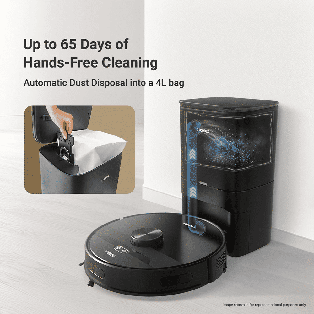 EUREKA FORBES Smartclean S2 Robotic Vacuum Cleaner & Mop with 3S Mopping Technology (AI-Powered LiDAR 3.0, Black) EUREKA FORBES Smartclean S2 Robotic Vacuum Cleaner & Mop with 3S Mopping Technology (AI-Powered LiDAR 3.0, Black)_9