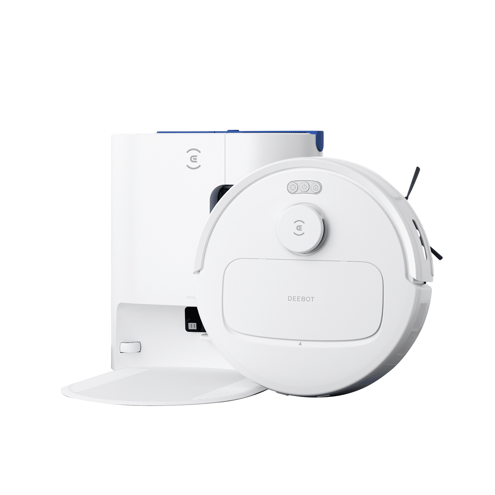 Ecovacs DEEBOT N30 PLUS Robotic Vacuum Cleaner & Mop with Advanced TrueMapping & Quick Mapping (ZeroTangle Technology 2.0, White) Ecovacs DEEBOT N30 PLUS Robotic Vacuum Cleaner & Mop with Advanced TrueMapping & Quick Mapping (ZeroTangle Technology 2.0, White)_3