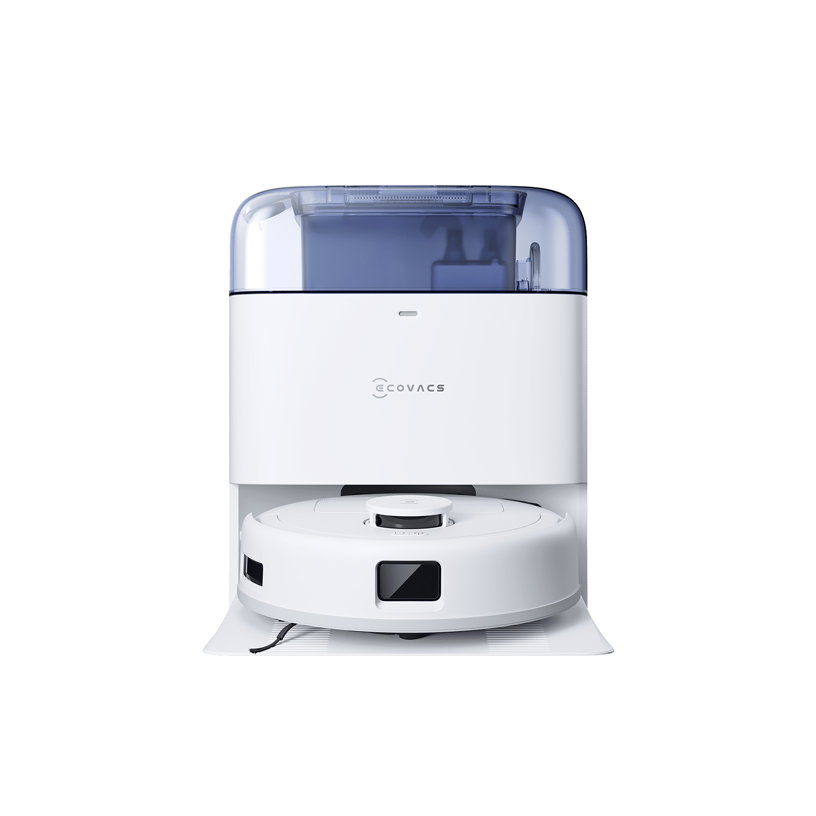 Ecovacs DEEBOT mini Robotic Vacuum Cleaner & Mop with Auto Empty Station (ZeroTangle 2.0, White) Ecovacs DEEBOT mini Robotic Vacuum Cleaner & Mop with Auto Empty Station (ZeroTangle 2.0, White)_4