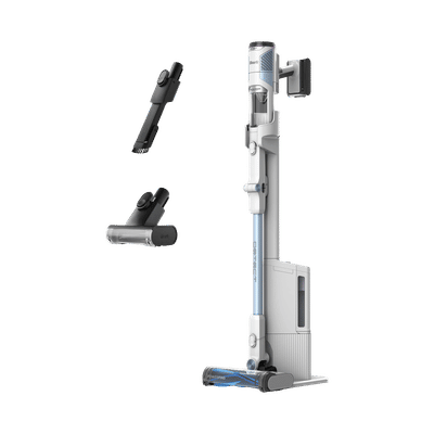 Shark Kion AED 240W Cordless Dry Vacuum Cleaner with Auto-Empty Base (Flex Wand, Cloudy Blue)