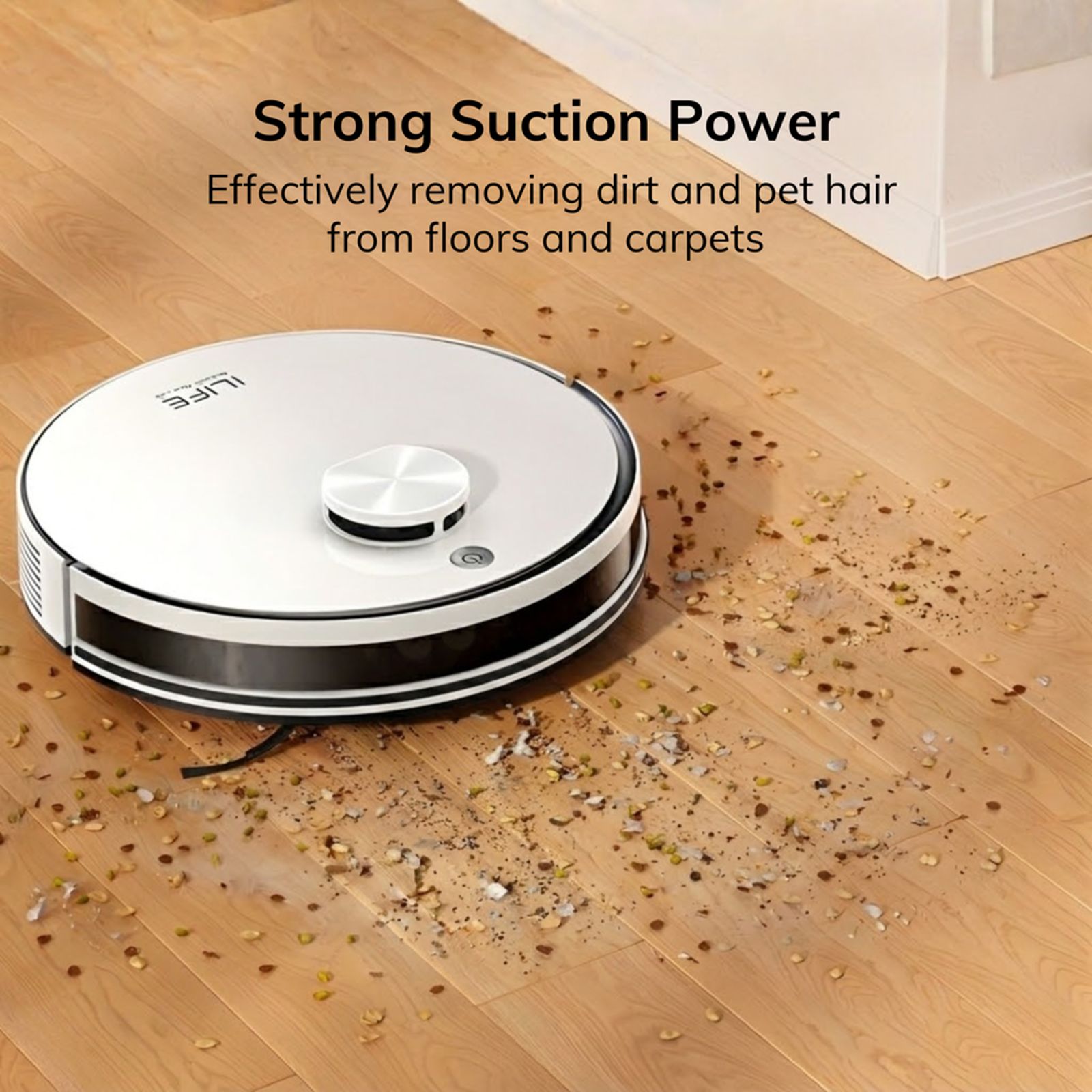 ILIFE A30 Robotic Vacuum Cleaner & Mop with Auto Dock Recharging (Multi-Floor Mapping, White) ILIFE A30 Robotic Vacuum Cleaner & Mop with Auto Dock Recharging (Multi-Floor Mapping, White)_10