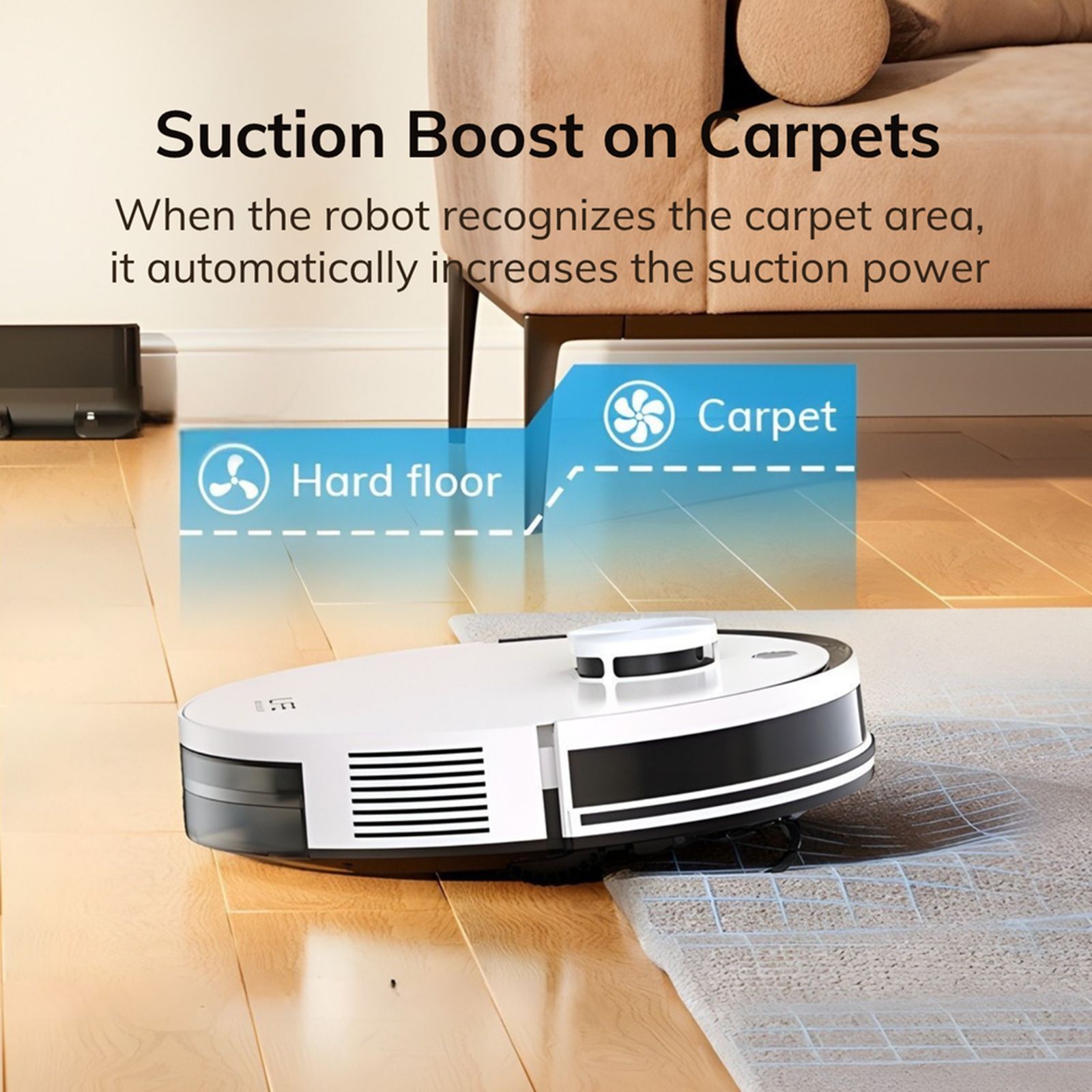 ILIFE A30 Robotic Vacuum Cleaner & Mop with Auto Dock Recharging (Multi-Floor Mapping, White) ILIFE A30 Robotic Vacuum Cleaner & Mop with Auto Dock Recharging (Multi-Floor Mapping, White)_3