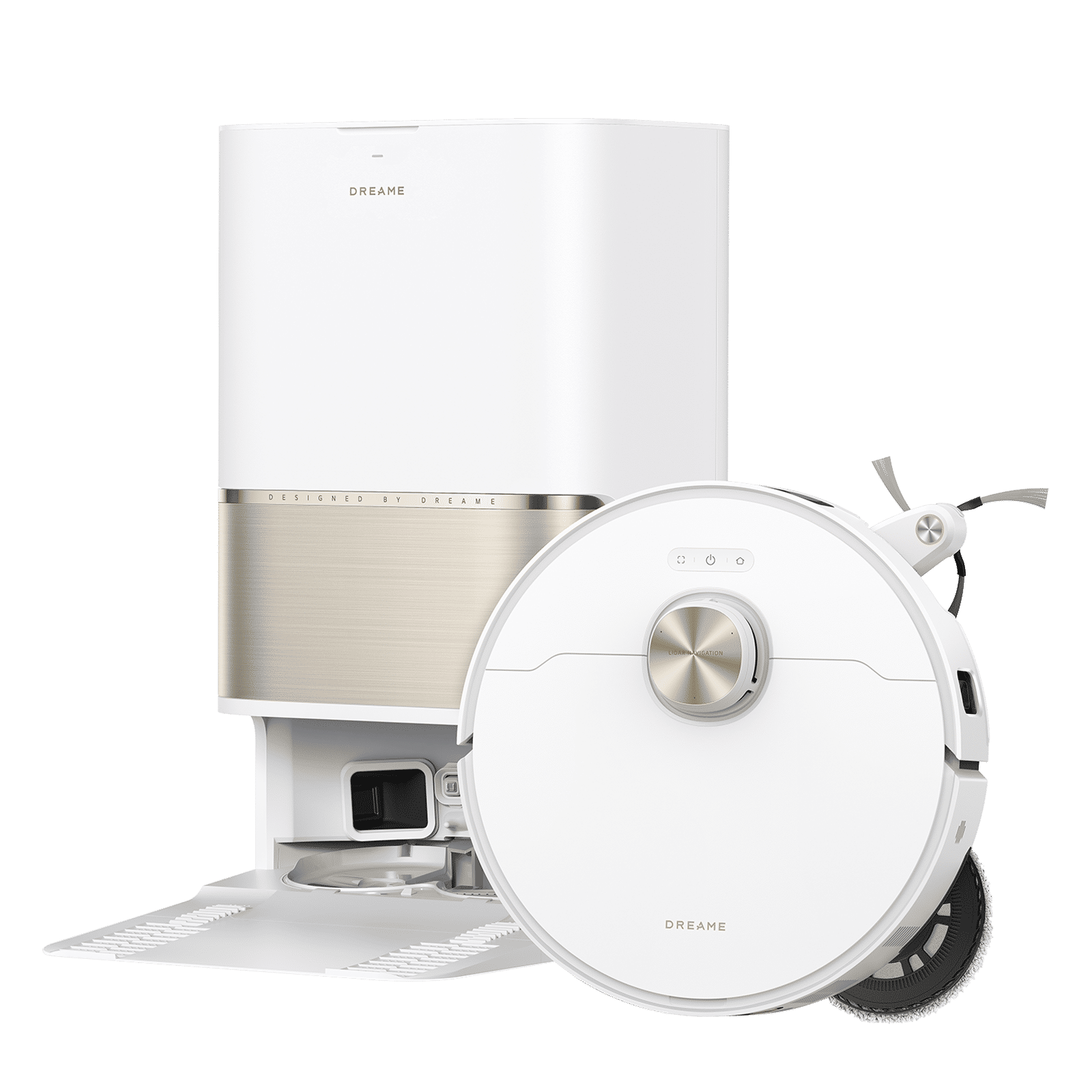 DREAME L50s Pro Ultra Robotic Vacuum Cleaner & Mop with Auto Dock Recharging (Dual Flex Arm Technology, White) DREAME L50s Pro Ultra Robotic Vacuum Cleaner & Mop with Auto Dock Recharging (Dual Flex Arm Technology, White)_6