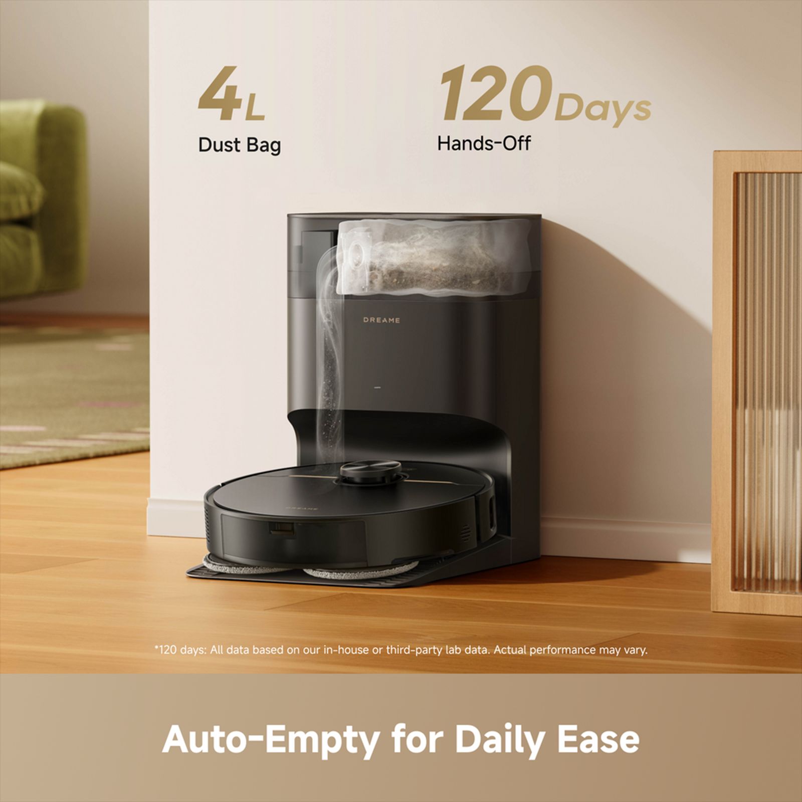 DREAME L50 Plus Robotic Vacuum Cleaner & Mop with Self Emptying (Dual Anti-Tangle System, Black) DREAME L50 Plus Robotic Vacuum Cleaner & Mop with Self Emptying (Dual Anti-Tangle System, Black)_12