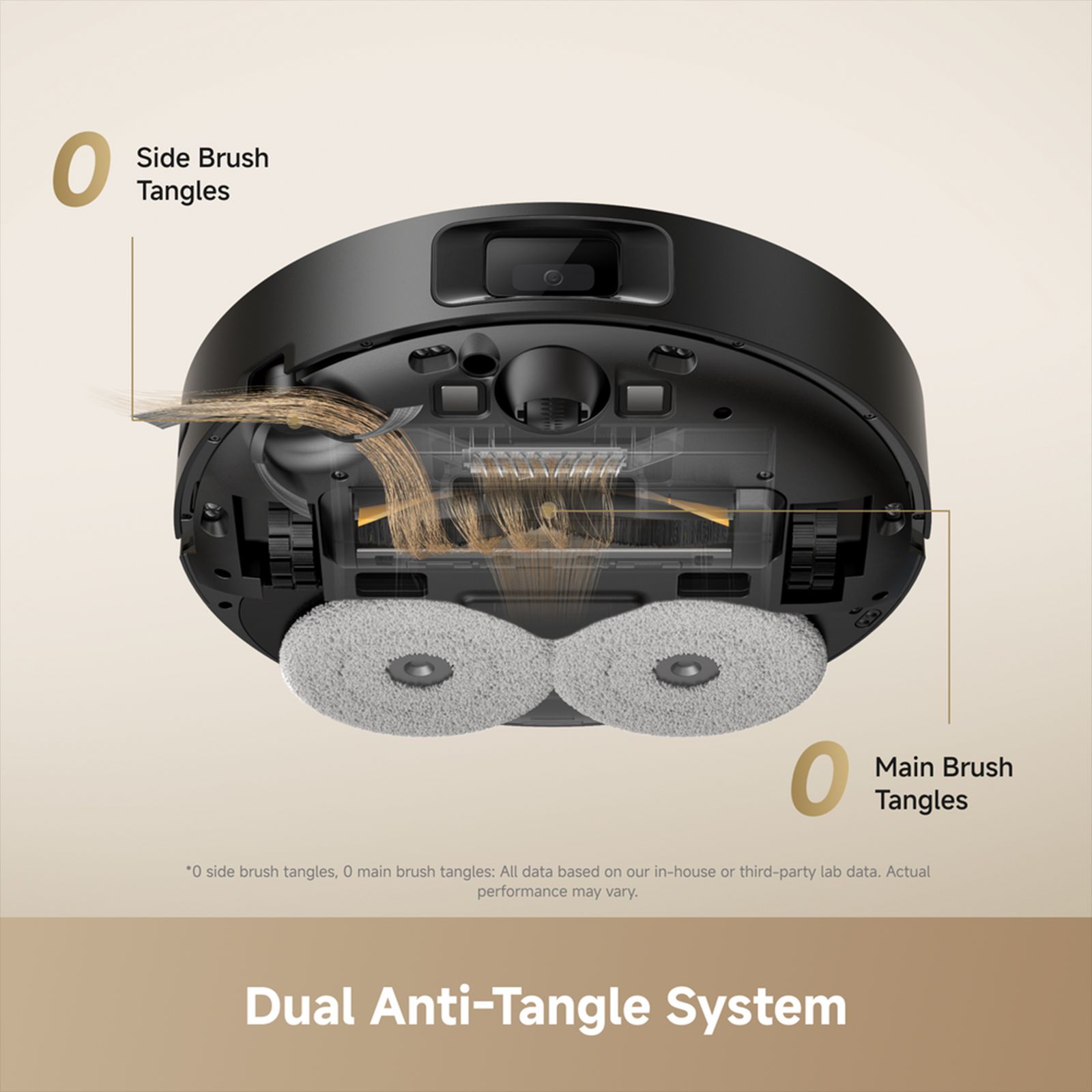 DREAME L50 Plus Robotic Vacuum Cleaner & Mop with Self Emptying (Dual Anti-Tangle System, Black) DREAME L50 Plus Robotic Vacuum Cleaner & Mop with Self Emptying (Dual Anti-Tangle System, Black)_15