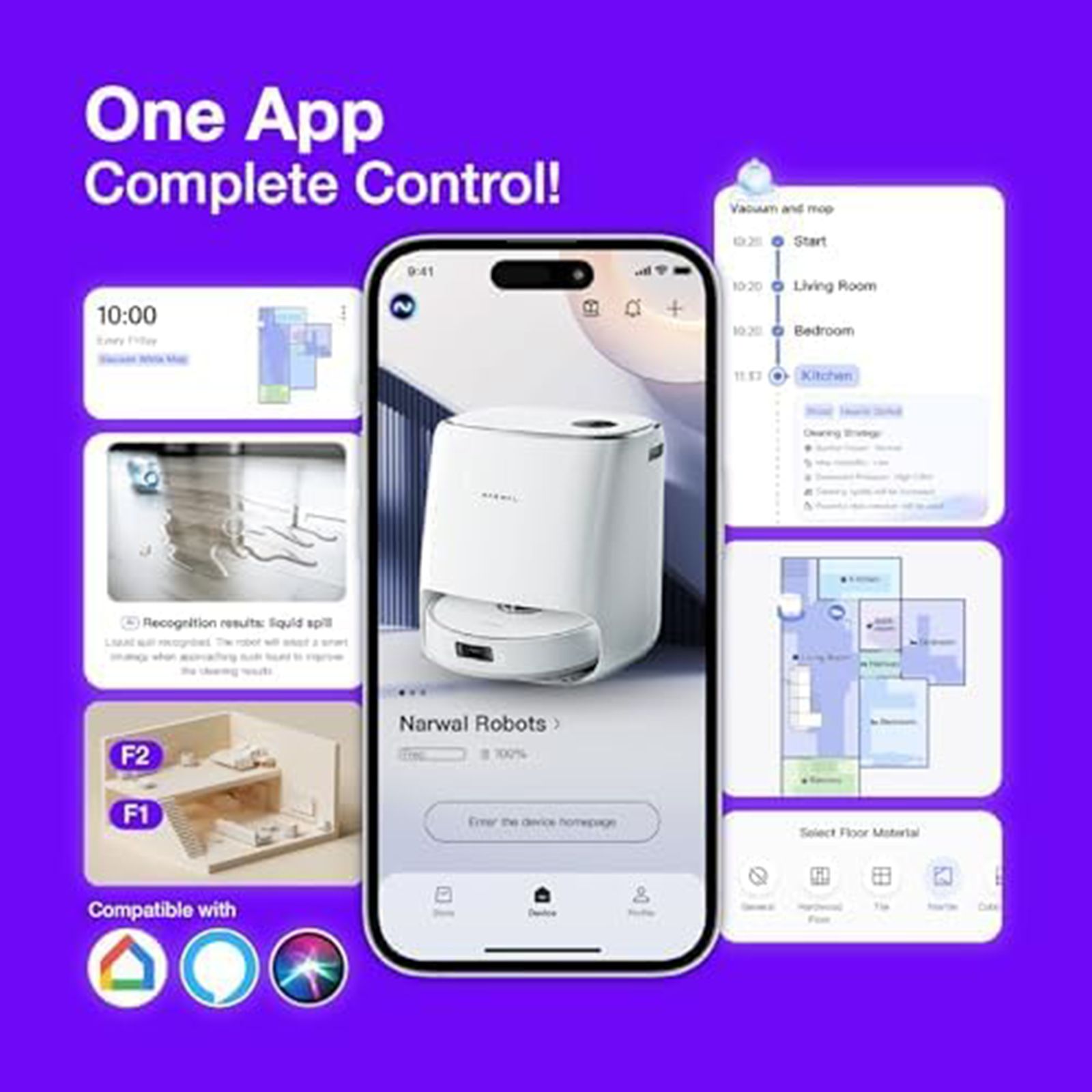 NARWAL Freo X Ultra 2.0 Robotic Vacuum Cleaner & Mop with AI DirtSense Technology (Auto Mop Washing, White) NARWAL Freo X Ultra 2.0 Robotic Vacuum Cleaner & Mop with AI DirtSense Technology (Auto Mop Washing, White)_10
