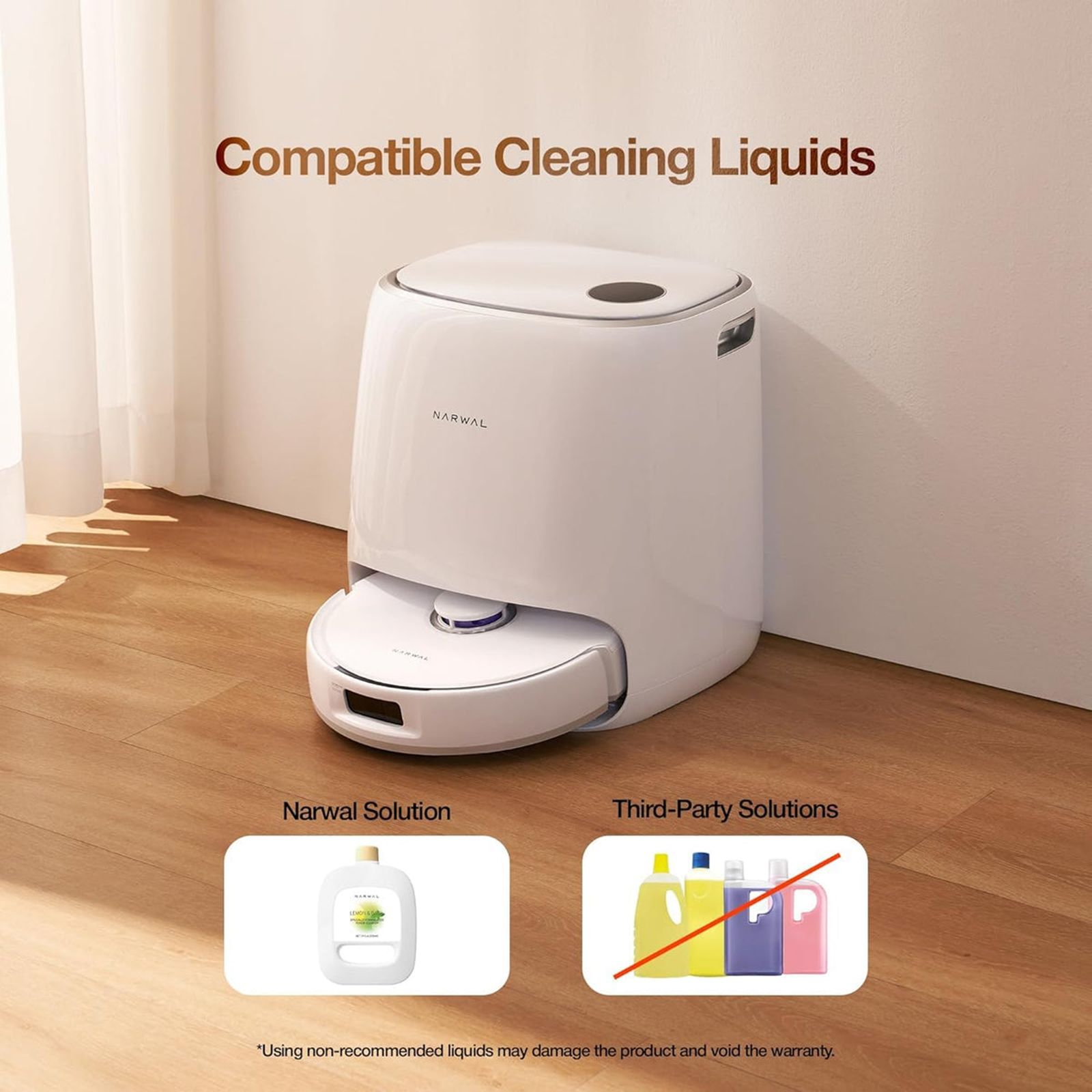 NARWAL Freo X Ultra 2.0 Robotic Vacuum Cleaner & Mop with AI DirtSense Technology (Auto Mop Washing, White) NARWAL Freo X Ultra 2.0 Robotic Vacuum Cleaner & Mop with AI DirtSense Technology (Auto Mop Washing, White)_8