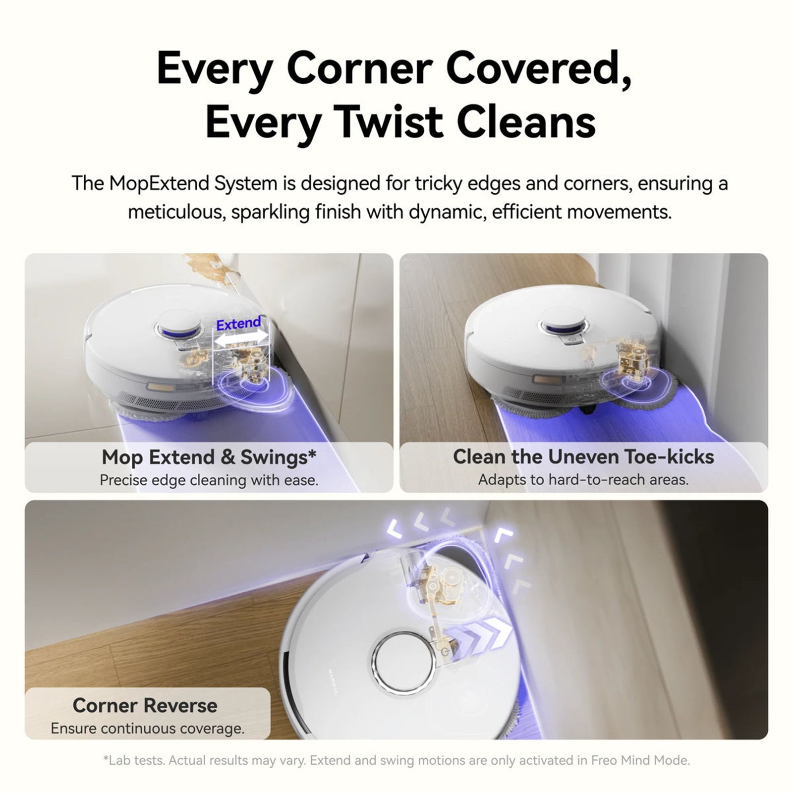 NARWAL Freo X10 Pro Robotic Vacuum Cleaner & Mop with MopExtend Edge Cleaning (DualFlow Tangle Free System, White) NARWAL Freo X10 Pro Robotic Vacuum Cleaner & Mop with MopExtend Edge Cleaning (DualFlow Tangle Free System, White)_5