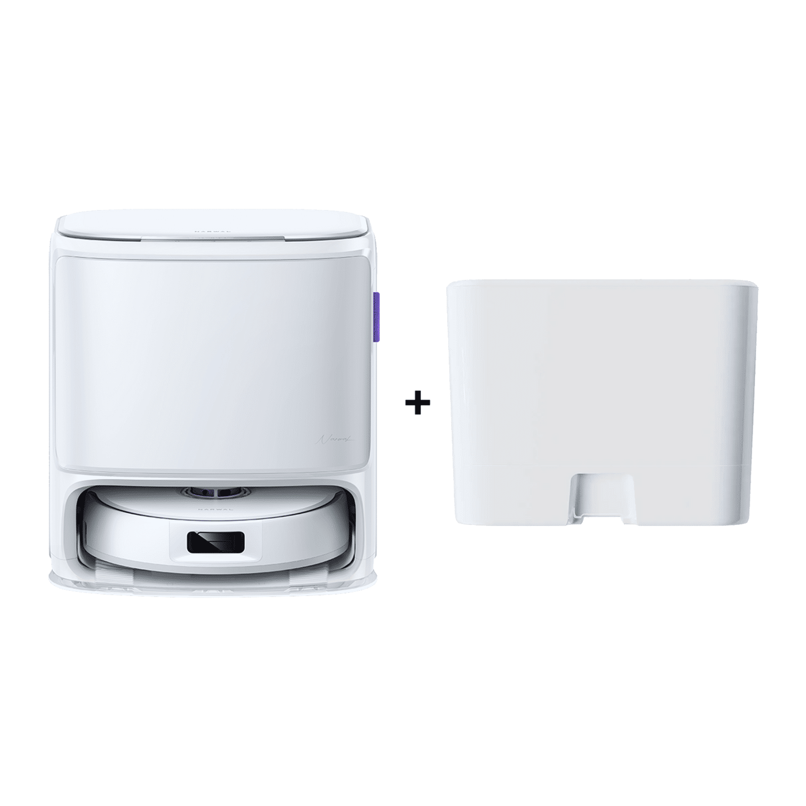 NARWAL Freo Z10 Robotic Vacuum Cleaner & Mop with Voice Activated Cleaning (DualFlow Tangle-Free System, White) NARWAL Freo Z10 Robotic Vacuum Cleaner & Mop with Voice Activated Cleaning (DualFlow Tangle-Free System, White)_2