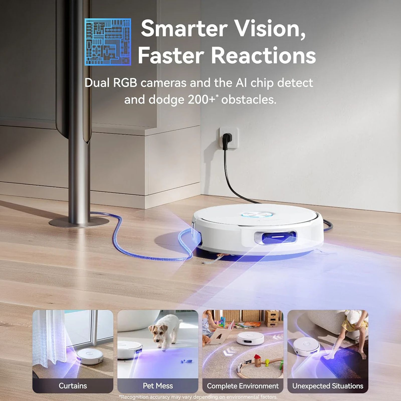 NARWAL Flow Robotic Vacuum Cleaner & Mop with TwinAI Dodge Obstacle Avoidance (Zero-Tangling Roller Brush, Galaxy Silver) NARWAL Flow Robotic Vacuum Cleaner & Mop with TwinAI Dodge Obstacle Avoidance (Zero-Tangling Roller Brush, Galaxy Silver)_6