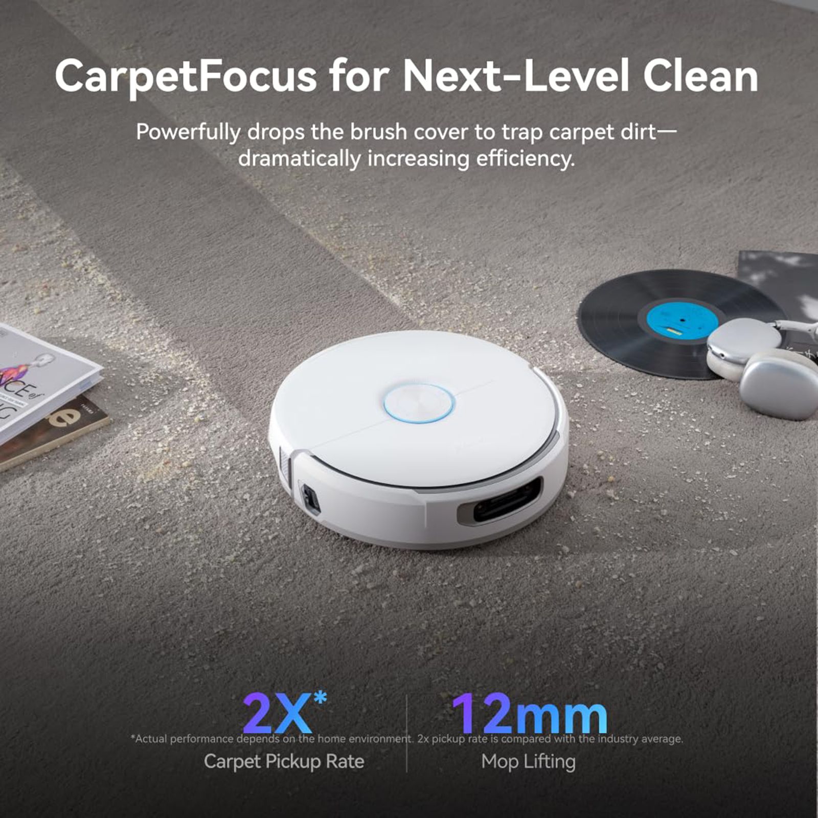 NARWAL Flow Compact Robotic Vacuum Cleaner & Mop with DualFlow Tangle-Free System (Unmatched CarpetFocus Technology, Galaxy Silver) NARWAL Flow Compact Robotic Vacuum Cleaner & Mop with DualFlow Tangle-Free System (Unmatched CarpetFocus Technology, Galaxy Silver)_4