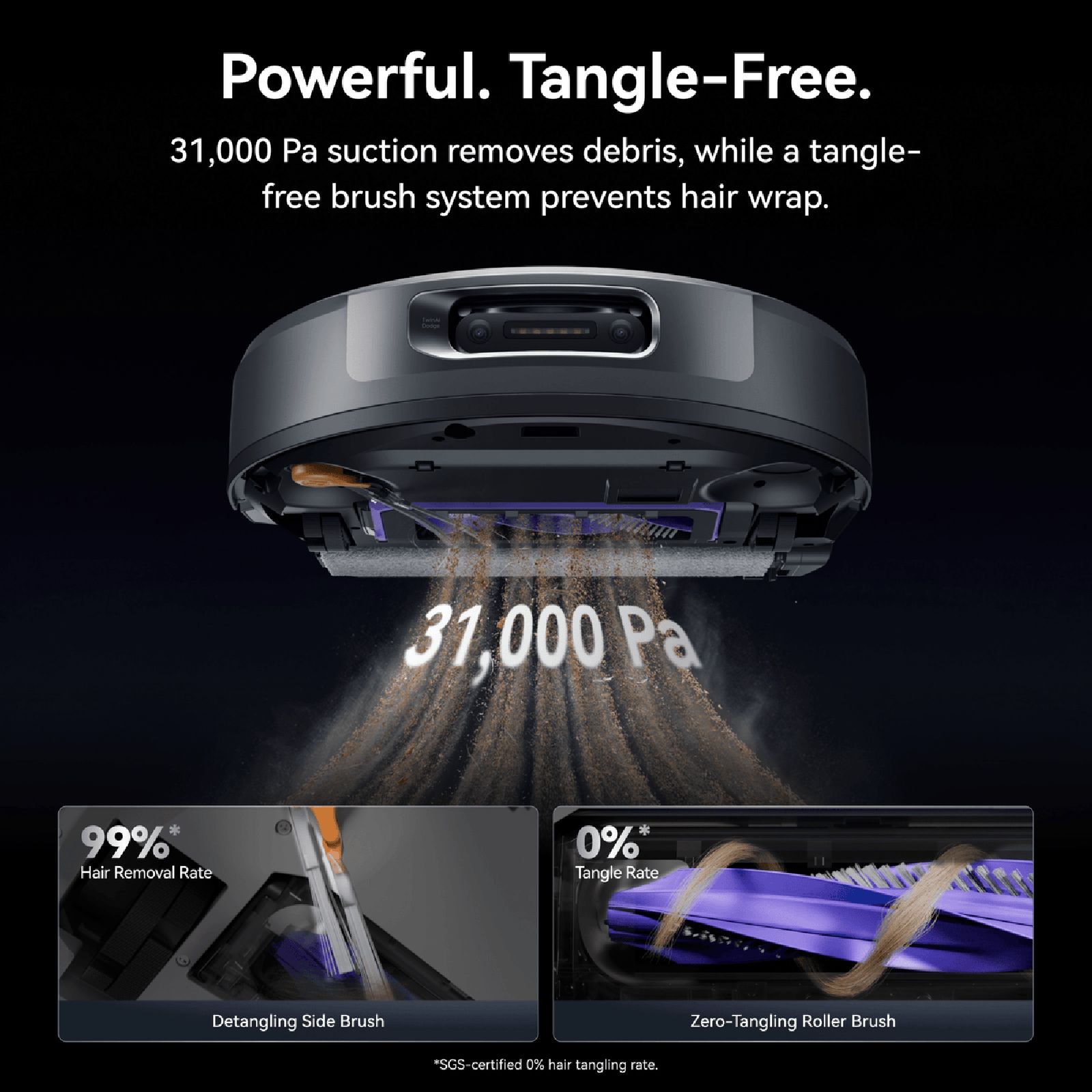 NARWAL Flow 2 Robotic Vacuum Cleaner & Mop with Dual Flow Tangle Free System (CarpetFocus Technology, Black) NARWAL Flow 2 Robotic Vacuum Cleaner & Mop with Dual Flow Tangle Free System (CarpetFocus Technology, Black) _2