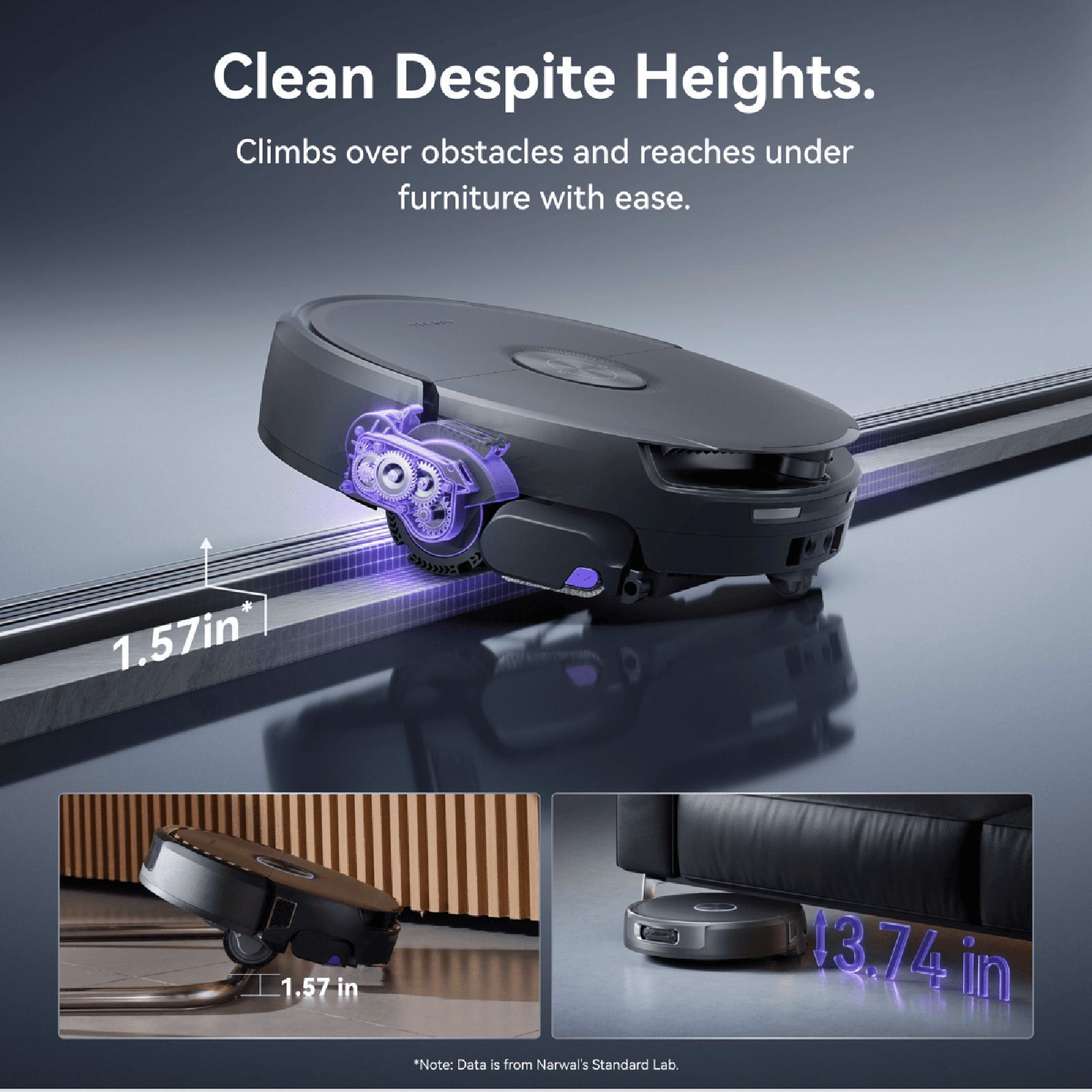 NARWAL Flow 2 Robotic Vacuum Cleaner & Mop with Dual Flow Tangle Free System (CarpetFocus Technology, Black) NARWAL Flow 2 Robotic Vacuum Cleaner & Mop with Dual Flow Tangle Free System (CarpetFocus Technology, Black) _3